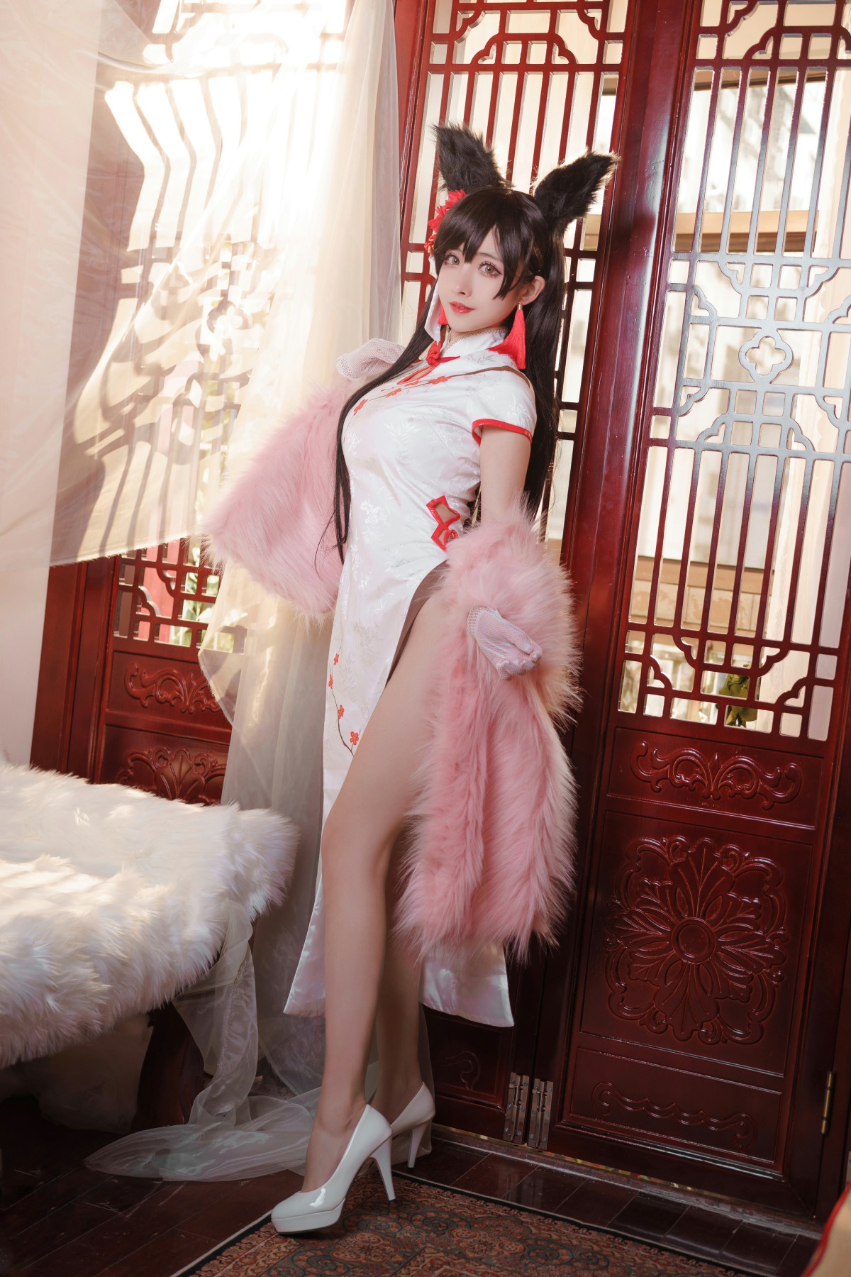 图片[3]-[COSPLAY]rioko凉凉子 – 爱宕旗袍-看套图