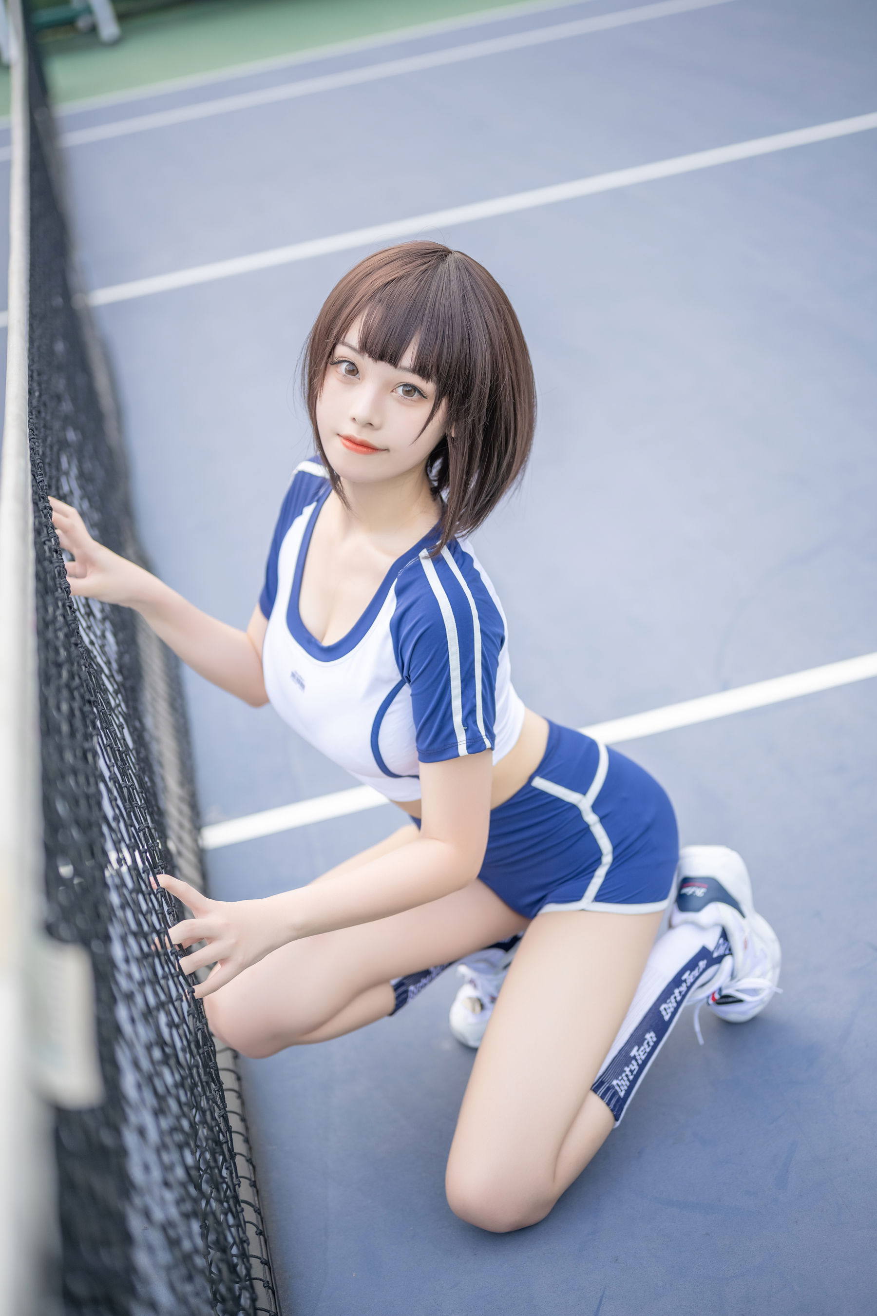 图片[3]-[COSPLAY]蜜汁猫裘 – 体操服-看套图
