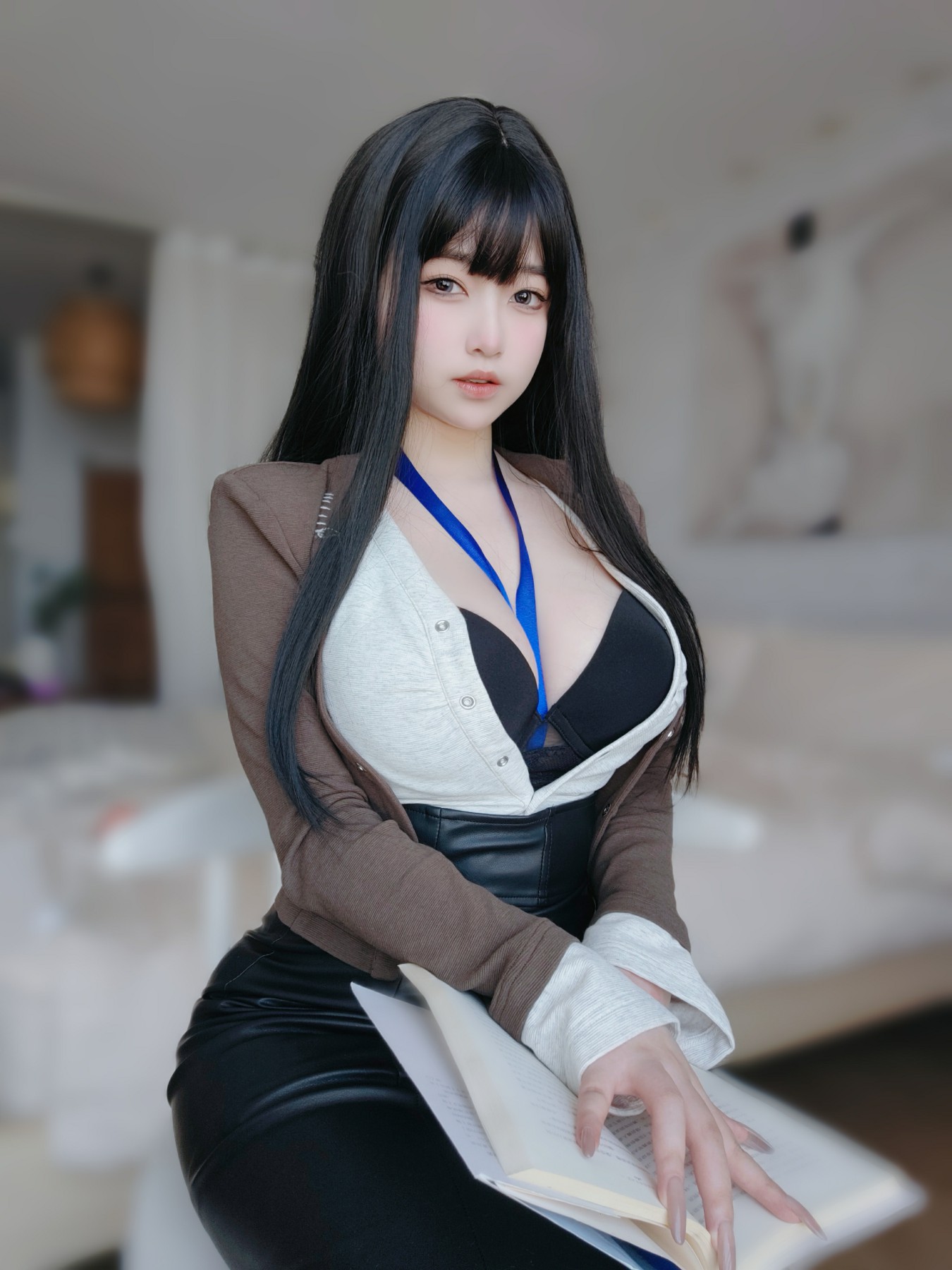 图片[3]Xiuren秀人写真高清美女套图写真下载-看套图[COSPLAY]女主K – 上司的秘密Xiuren秀人写真高清美女套图写真下载-看套图看套图