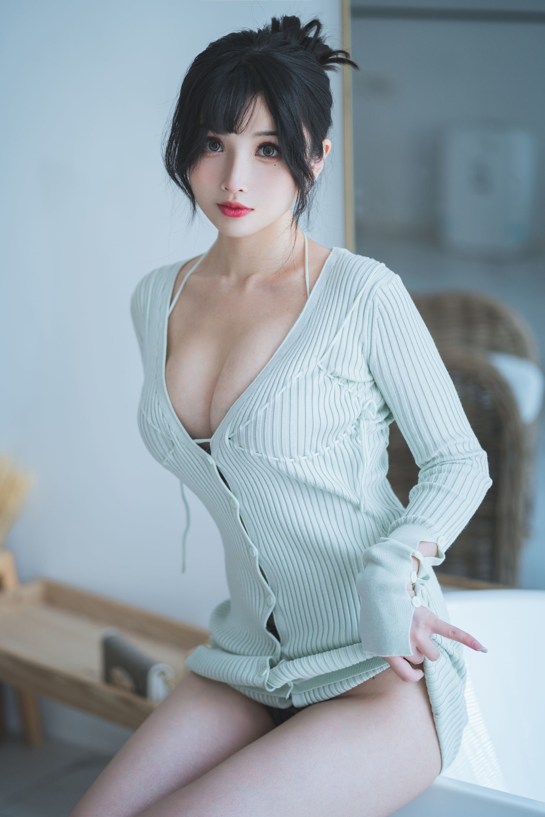 图片[4]-[COSPLAY]rioko凉凉子 – 人妻毛衣-看套图
