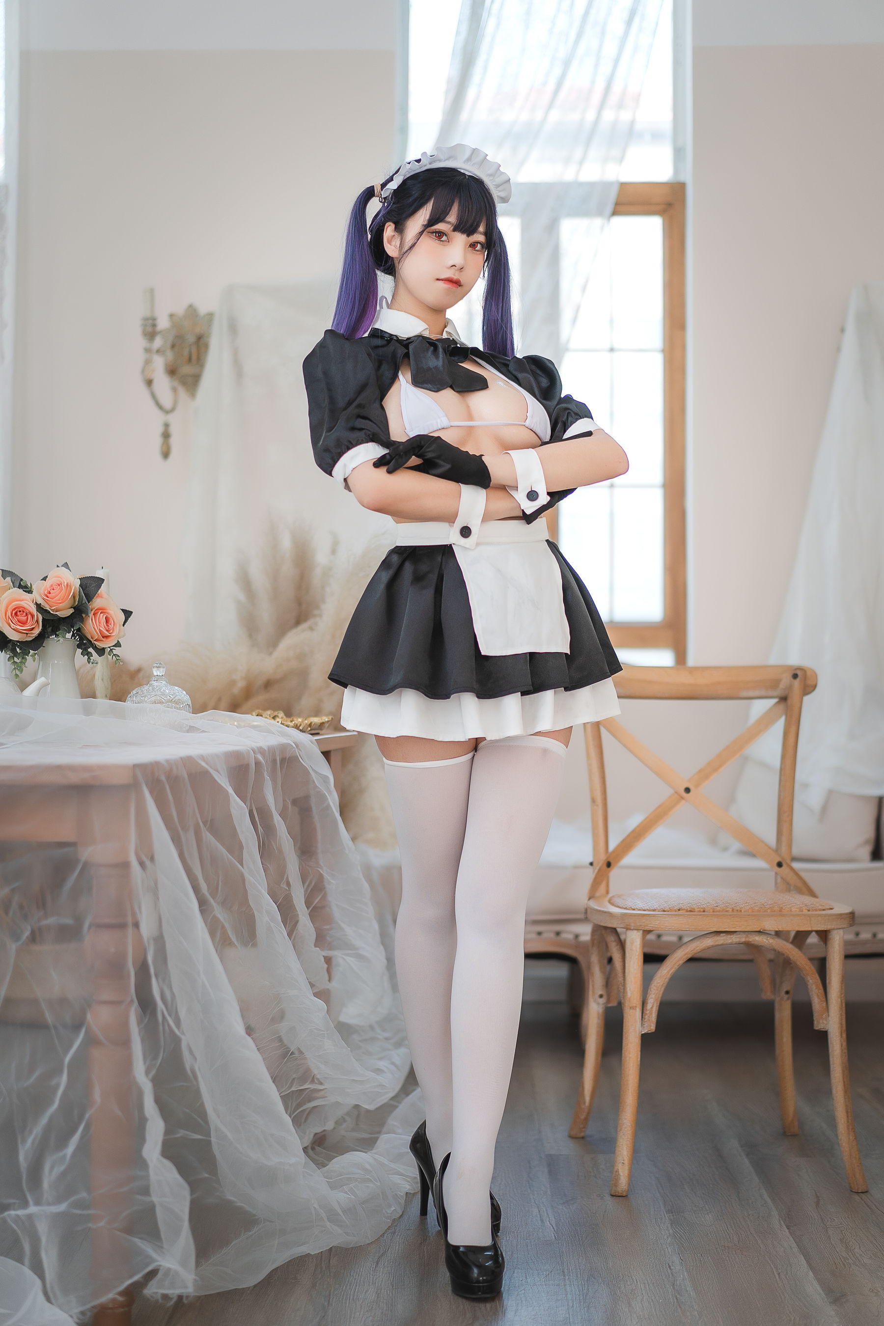 [COSPLAY]蜜汁猫裘 – 女仆-看套图