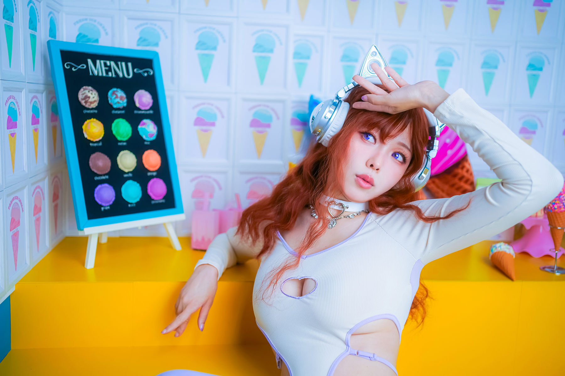 图片[5]-[COSPLAY] Ely_eee(ElyEE子) – Maoin Y2K貓音-看套图