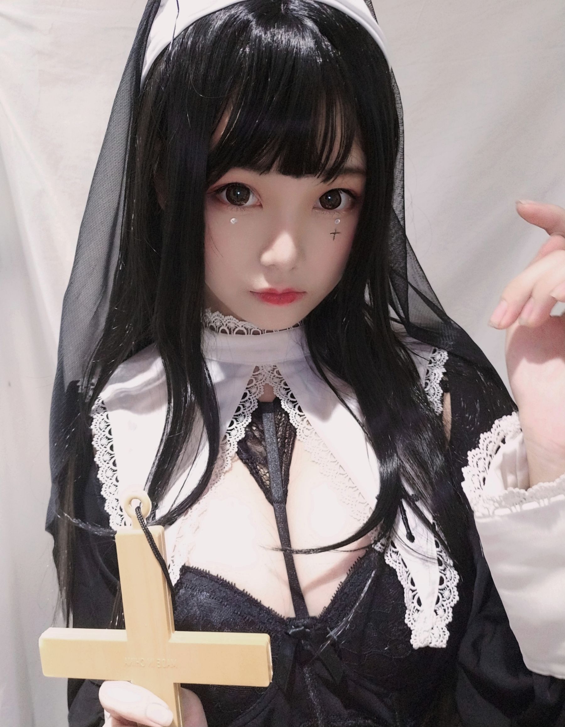 [COSPLAY]蜜汁猫裘 – 修女-看套图