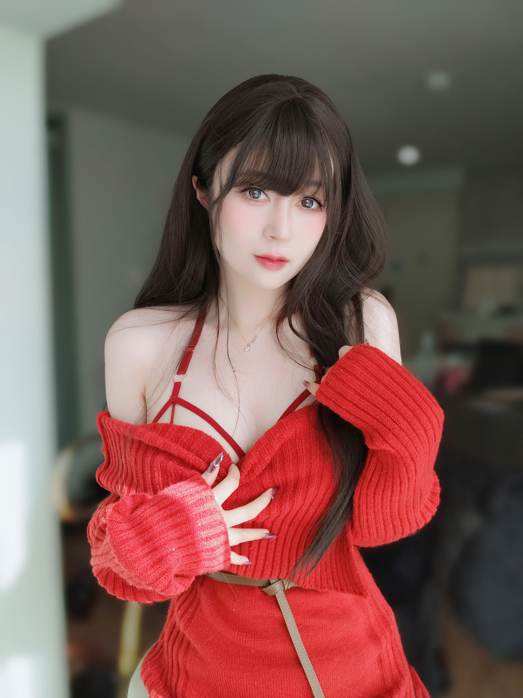 图片[3]-[COSPLAY] Coser小姐姐白银 – 红红火火-看套图