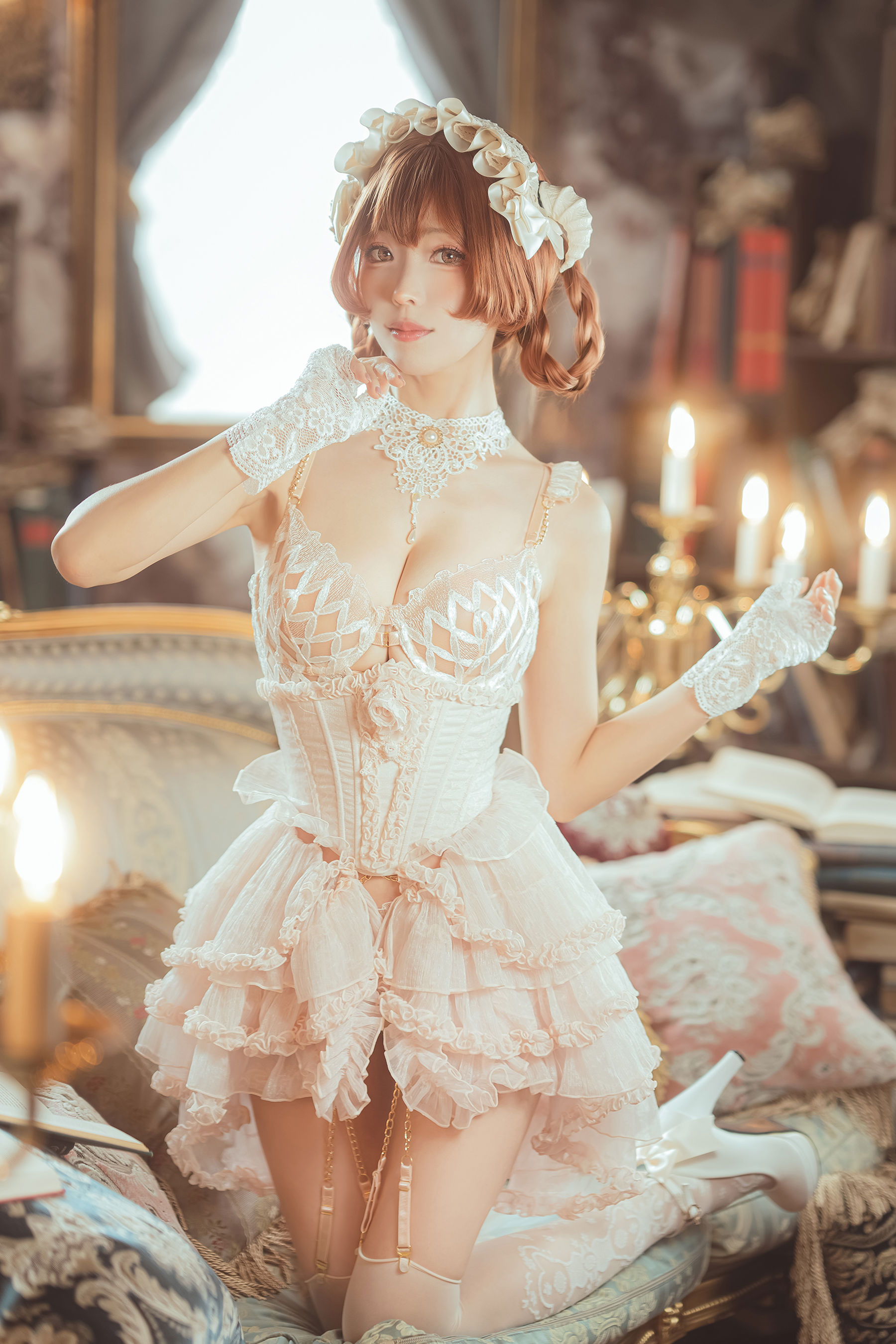 图片[5]-[COSPLAY] Ely_eee(ElyEE子) – Book Witch 書本魔女-看套图