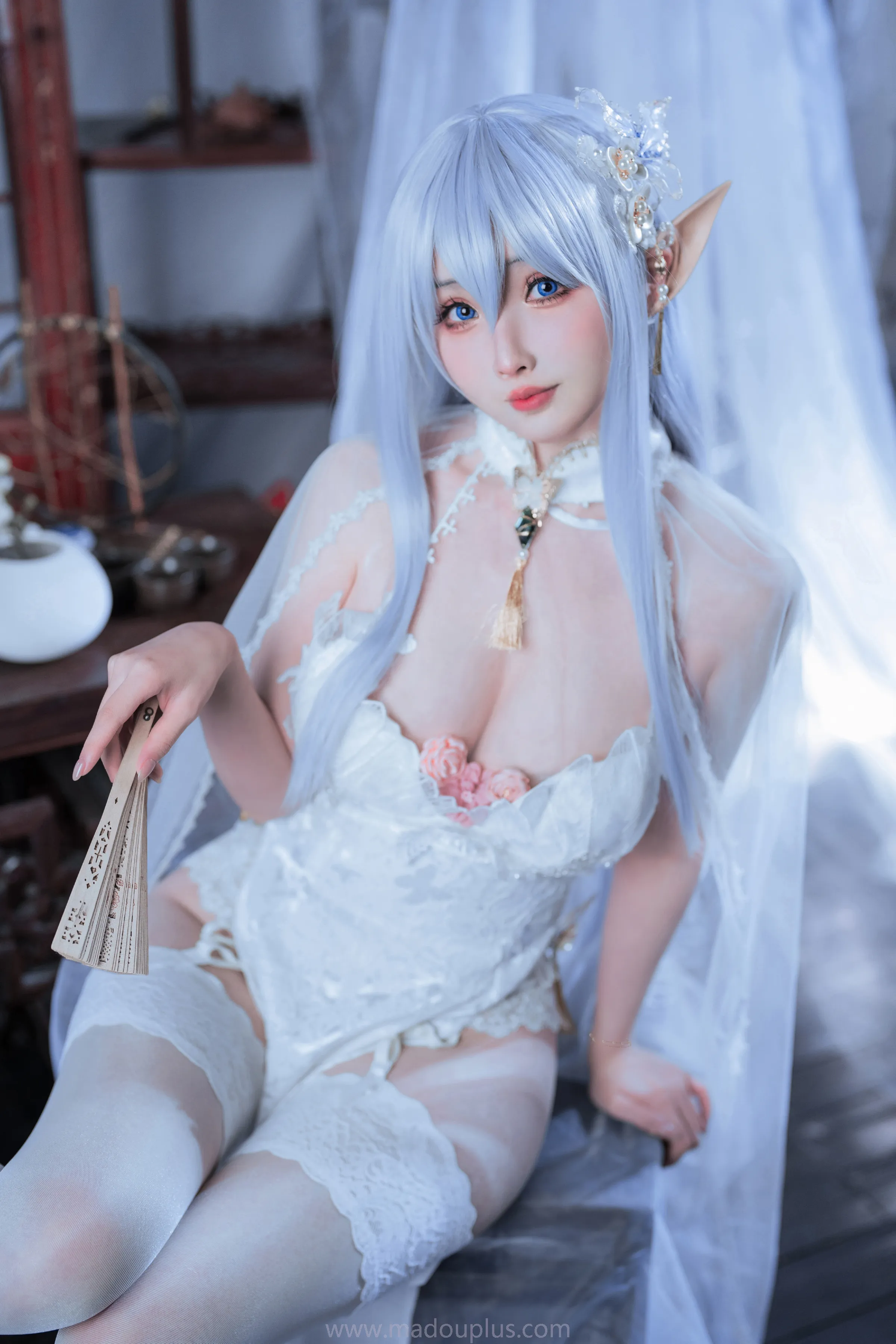 图片[2]-[COSPLAY]rioko凉凉子 – 布洛妮娅OL 大鸭鸭-看套图