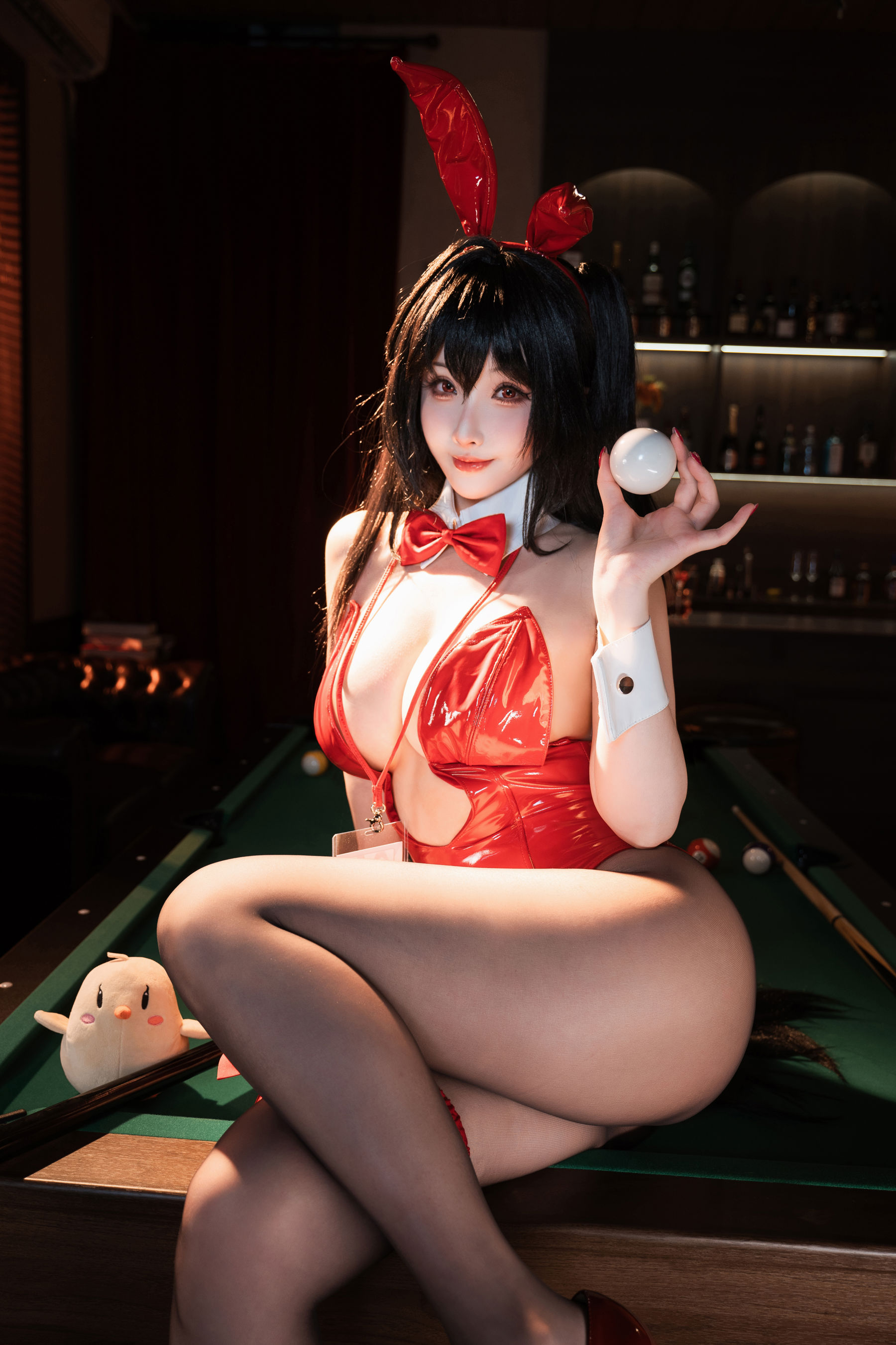 图片[4]-[COSPLAY]rioko凉凉子 – 碧蓝航线 大凤 桌球兔女郎-看套图