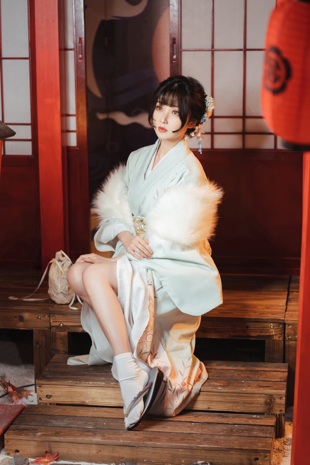 图片[5]-[COSPLAY]rioko凉凉子 – 年上の韵 温泉旅行-看套图