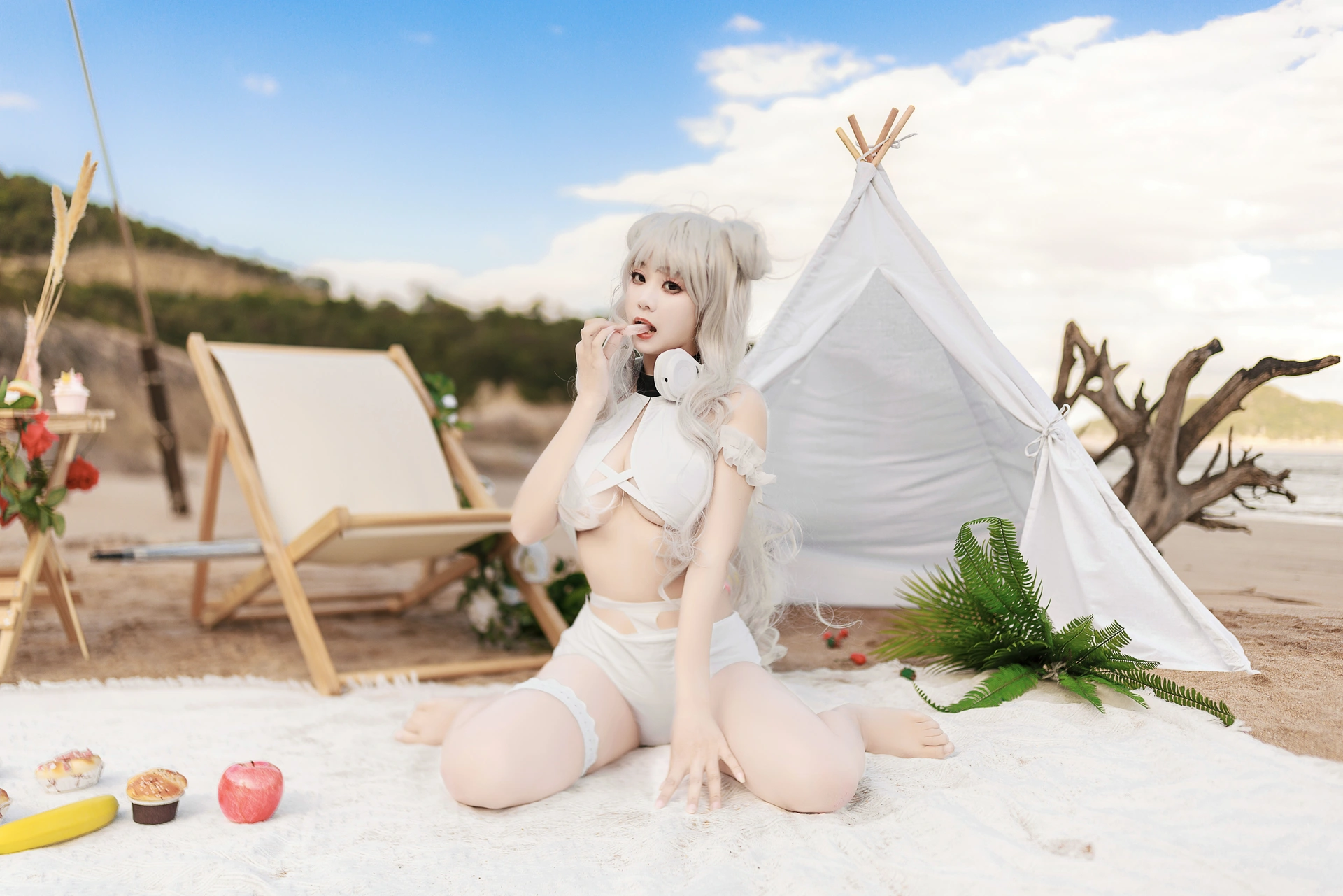 图片[5]-[COSPLAY]阿雪雪 – 恶毒泳装-看套图