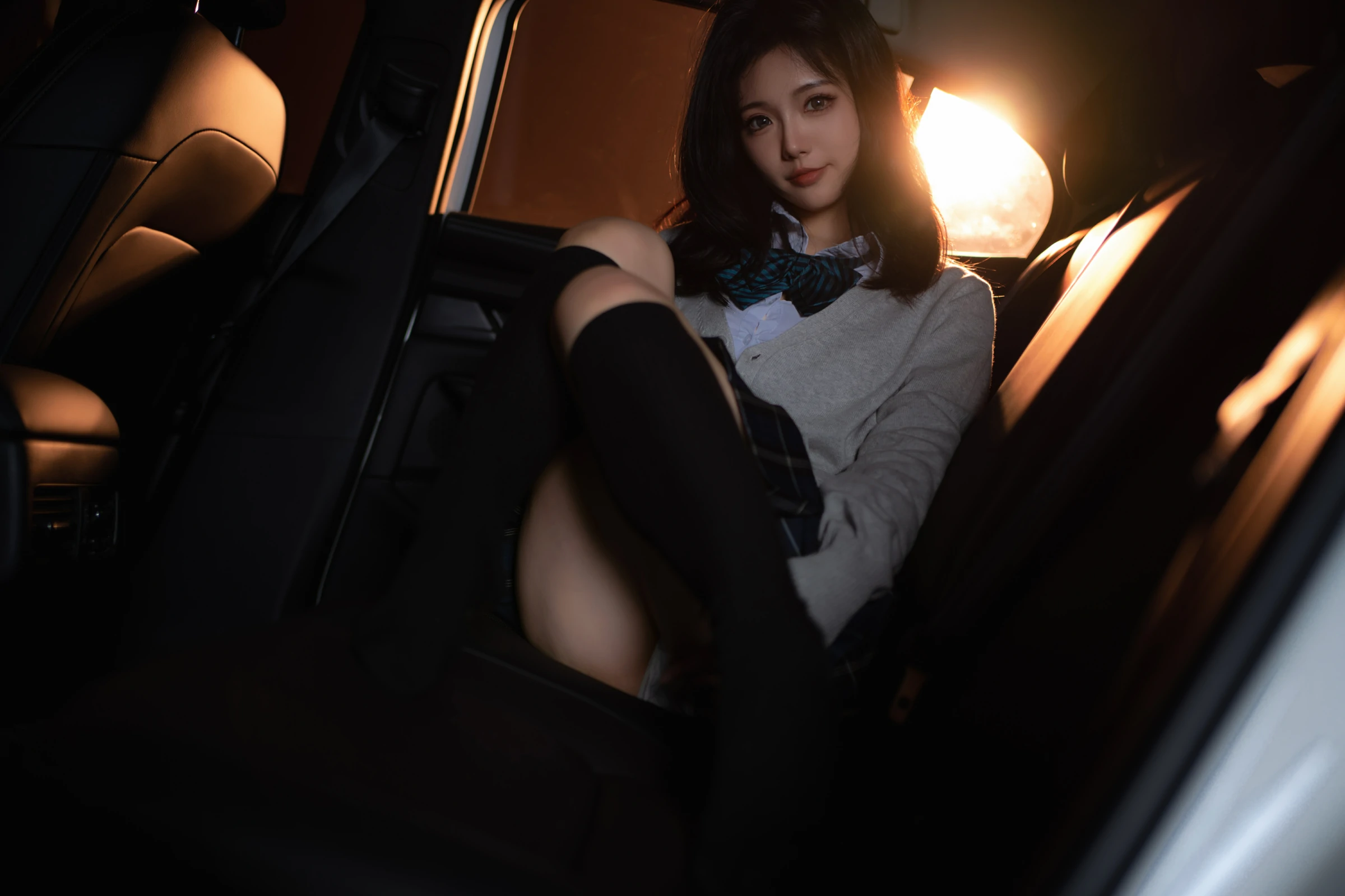 图片[3]-[COSPLAY]桃良阿宅 – 外出JK-看套图