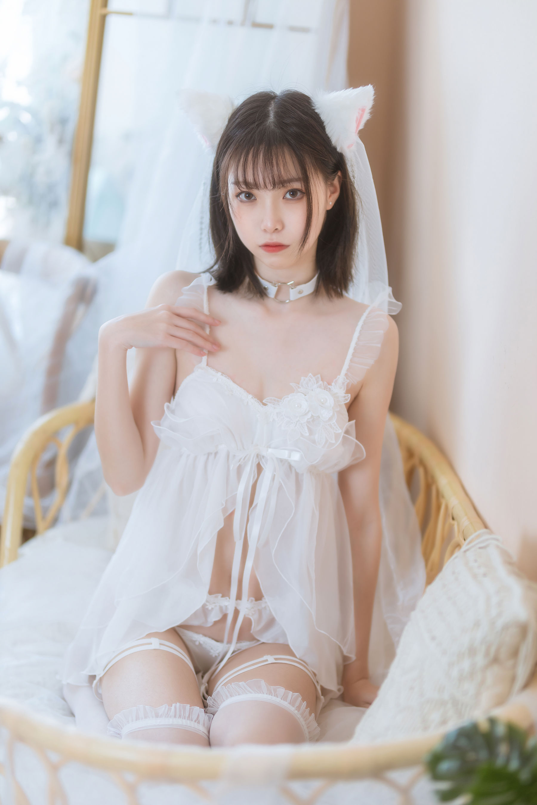 图片[5]-[COSPLAY]许岚 – 少女白色裙-看套图
