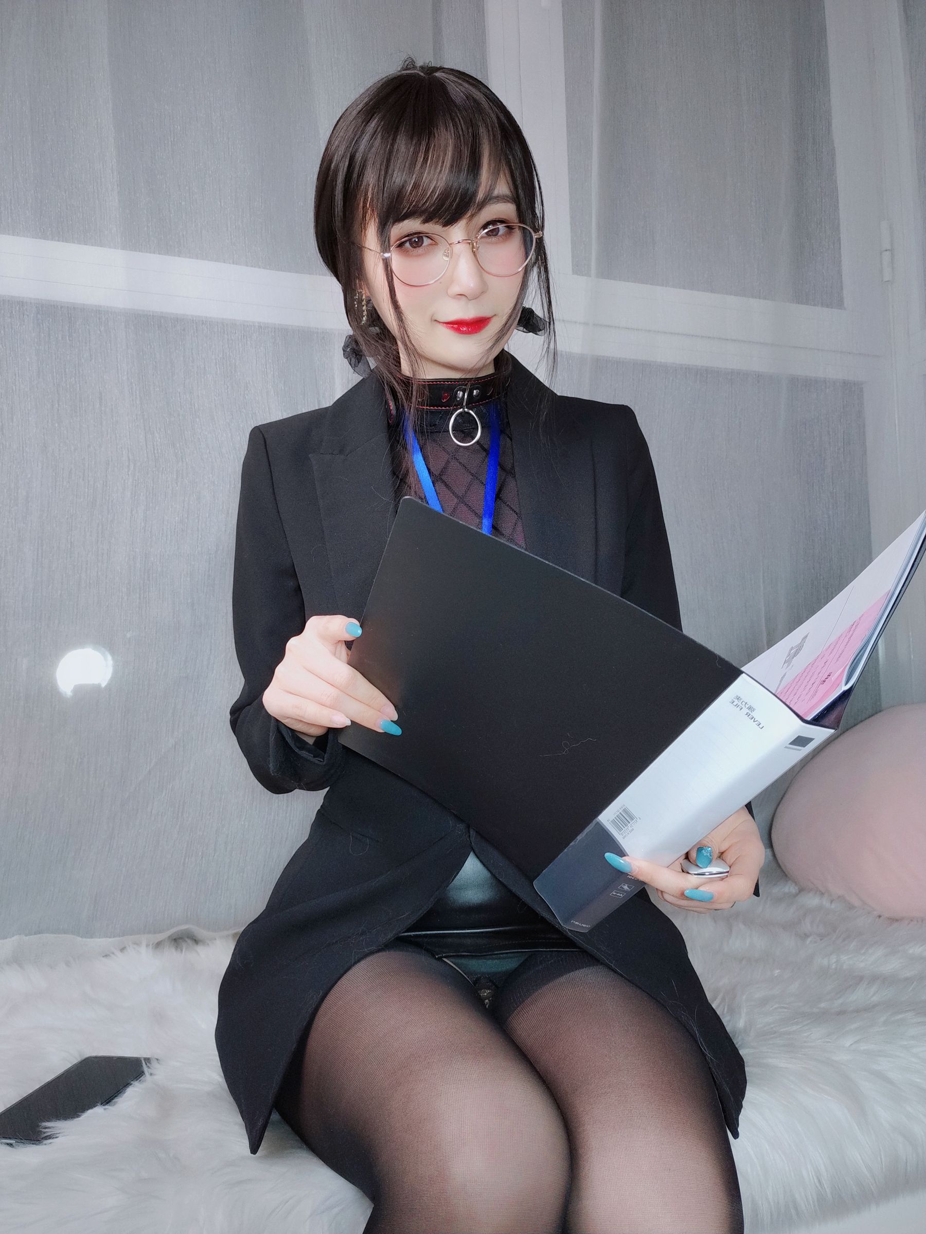 图片[5]-[COSPLAY] Coser小姐姐白银 – 黑丝情趣-看套图