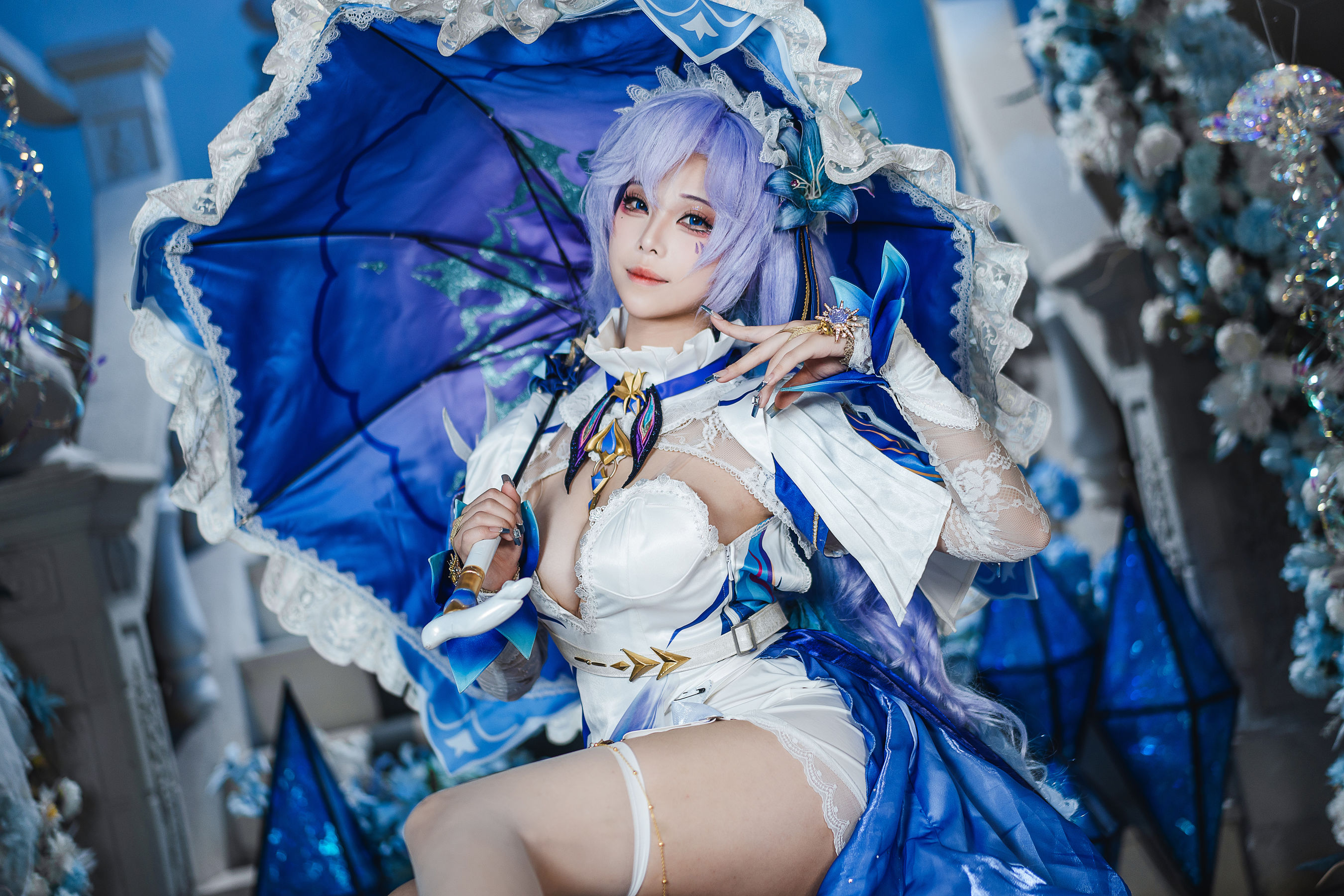 [COSPLAY]蜜汁猫裘 – 鸣潮 坎特蕾拉-看套图