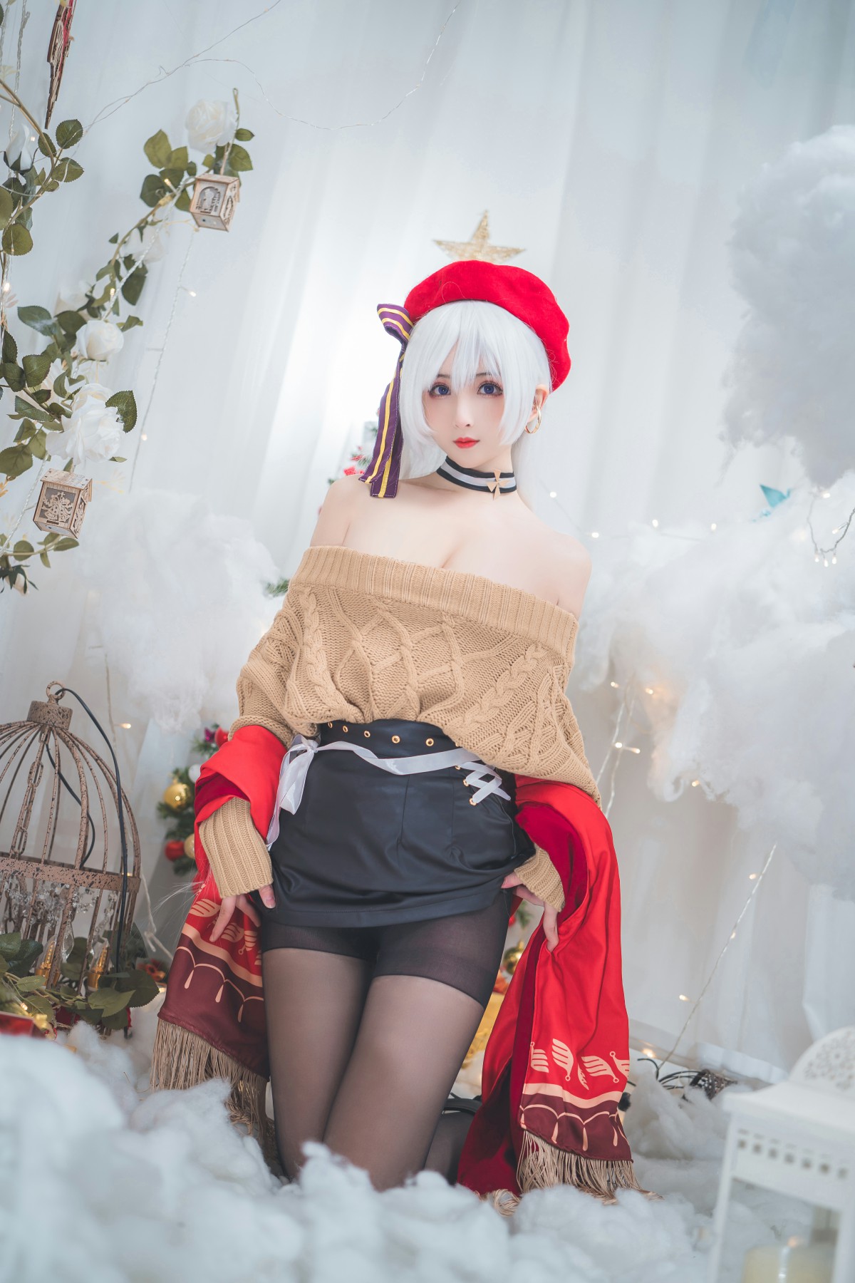 图片[4]Xiuren秀人写真高清美女套图写真下载-看套图[COSPLAY]rioko凉凉子 – 贝尔法斯特 圣诞装Xiuren秀人写真高清美女套图写真下载-看套图看套图