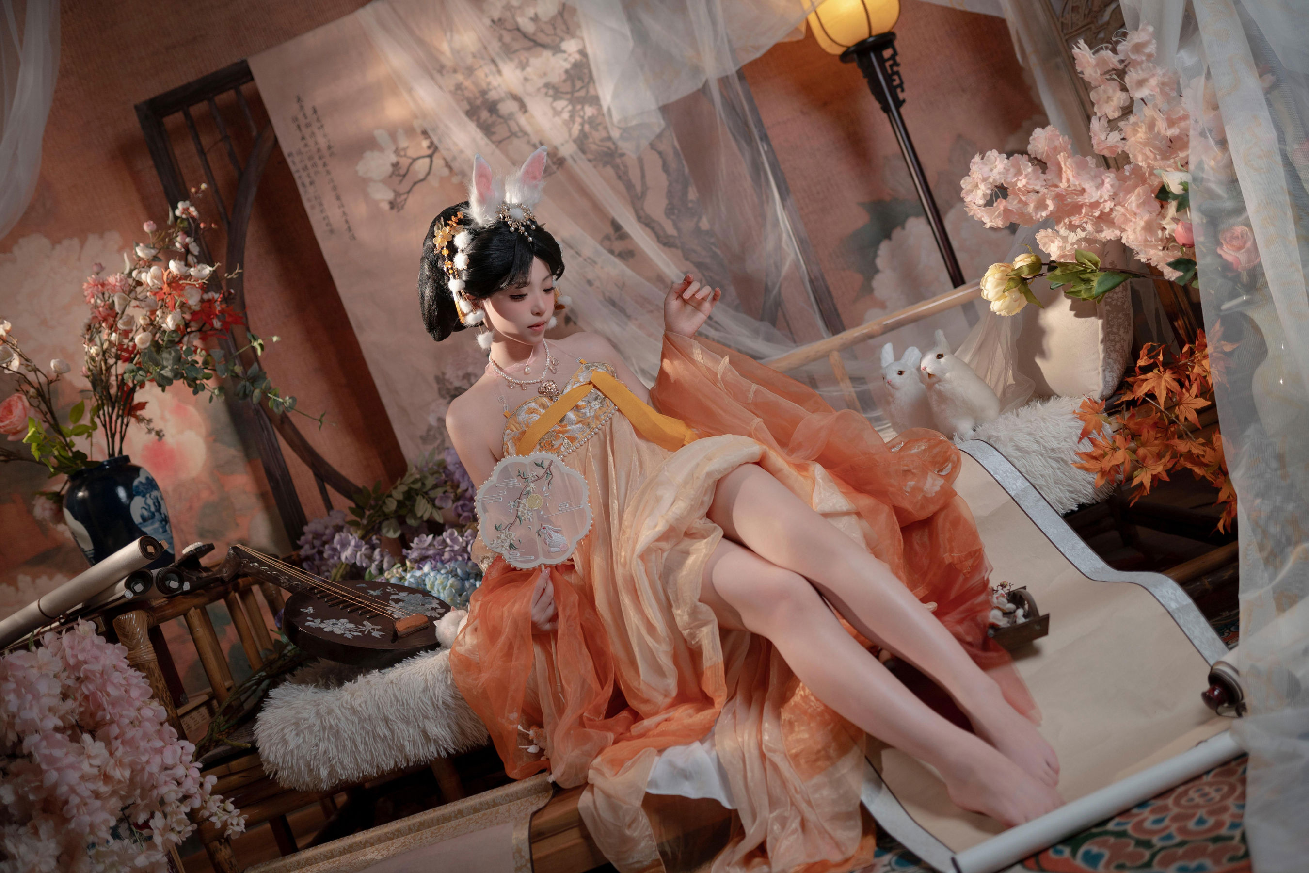 图片[2]-[COSPLAY] Bangni邦尼 中秋节玉兔-看套图