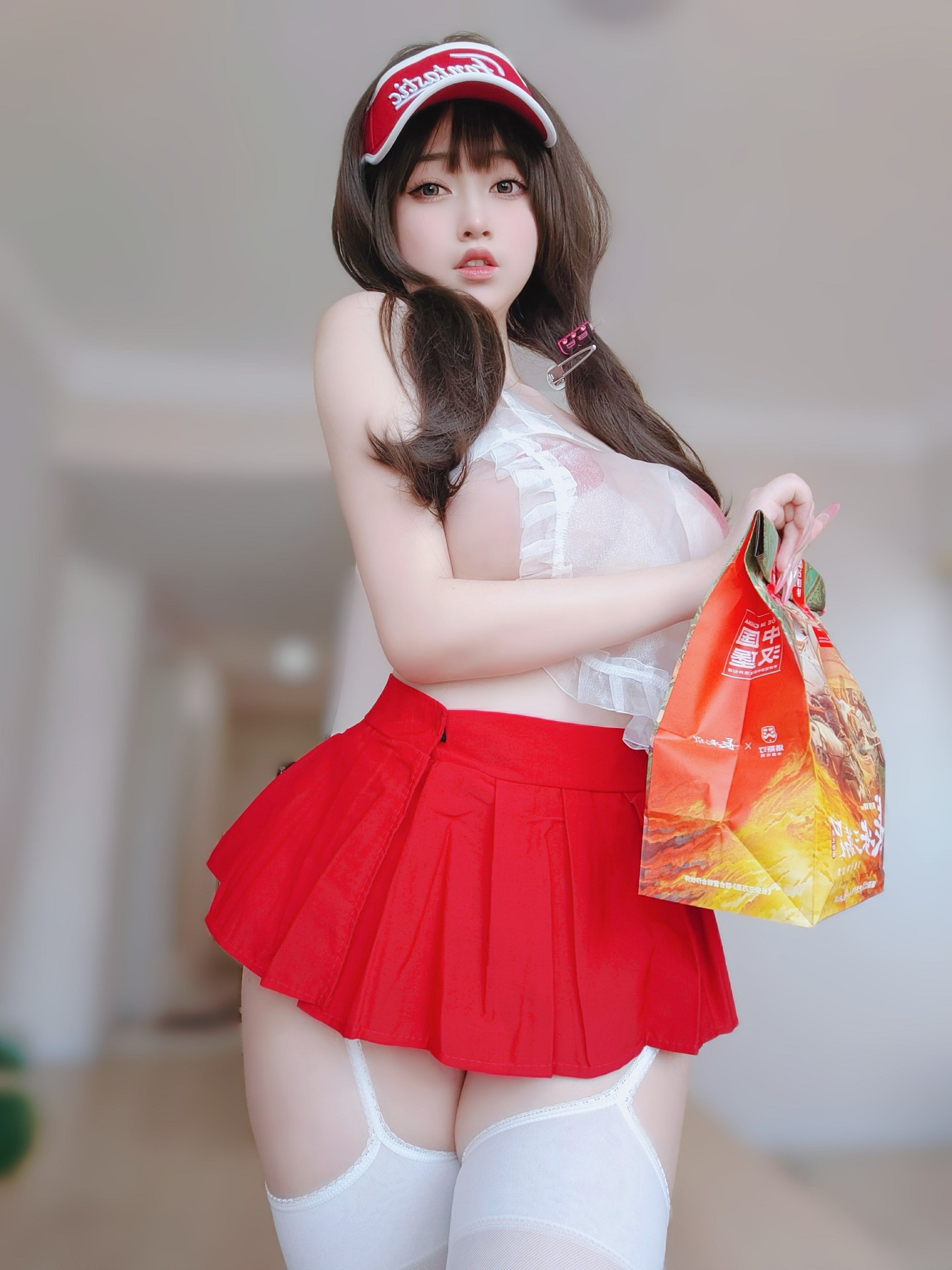 图片[5]-[COSPLAY]女主K – 性感快递员-看套图
