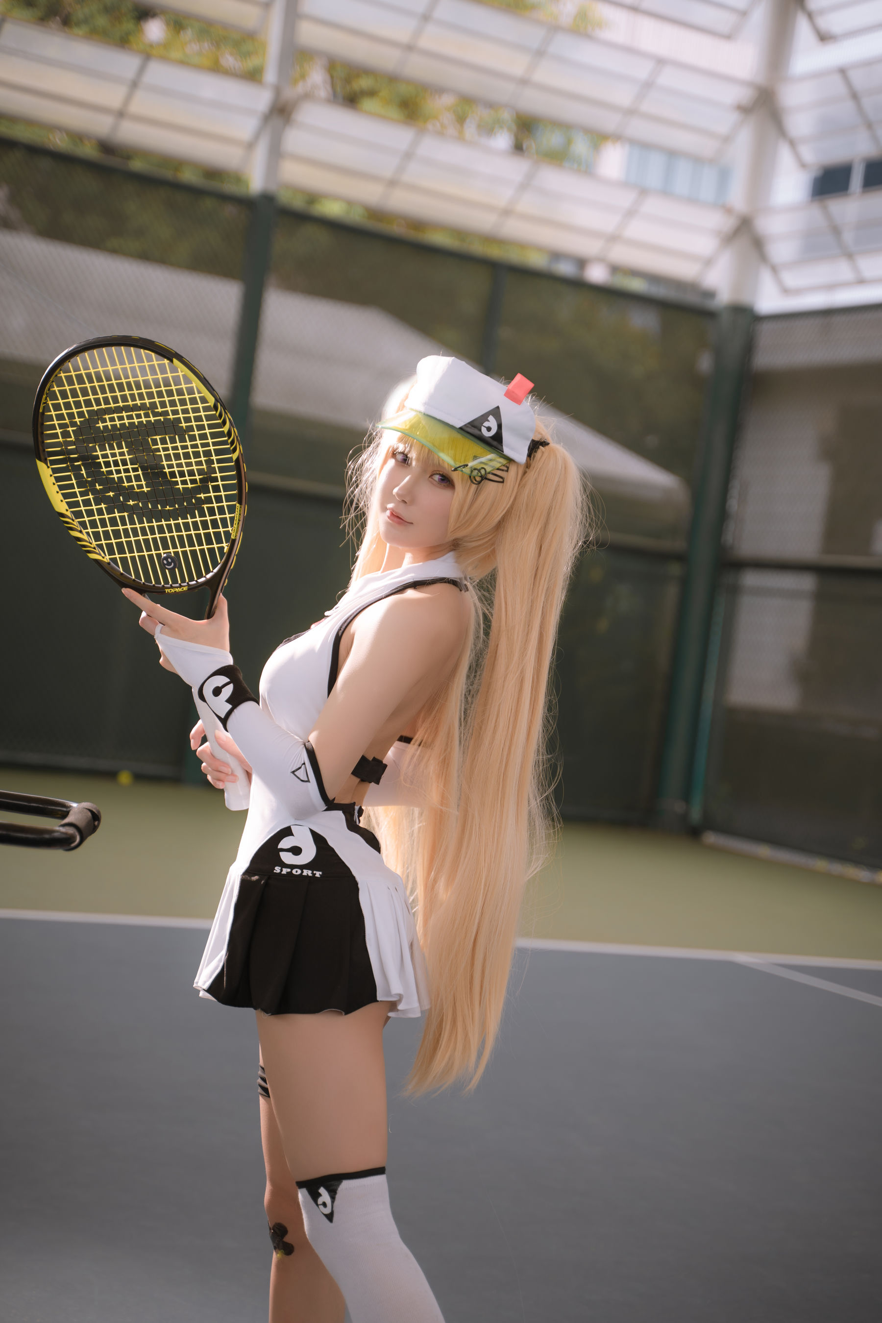 图片[4]-[COSPLAY]阿包也是兔娘 – 贝奇网球服-看套图