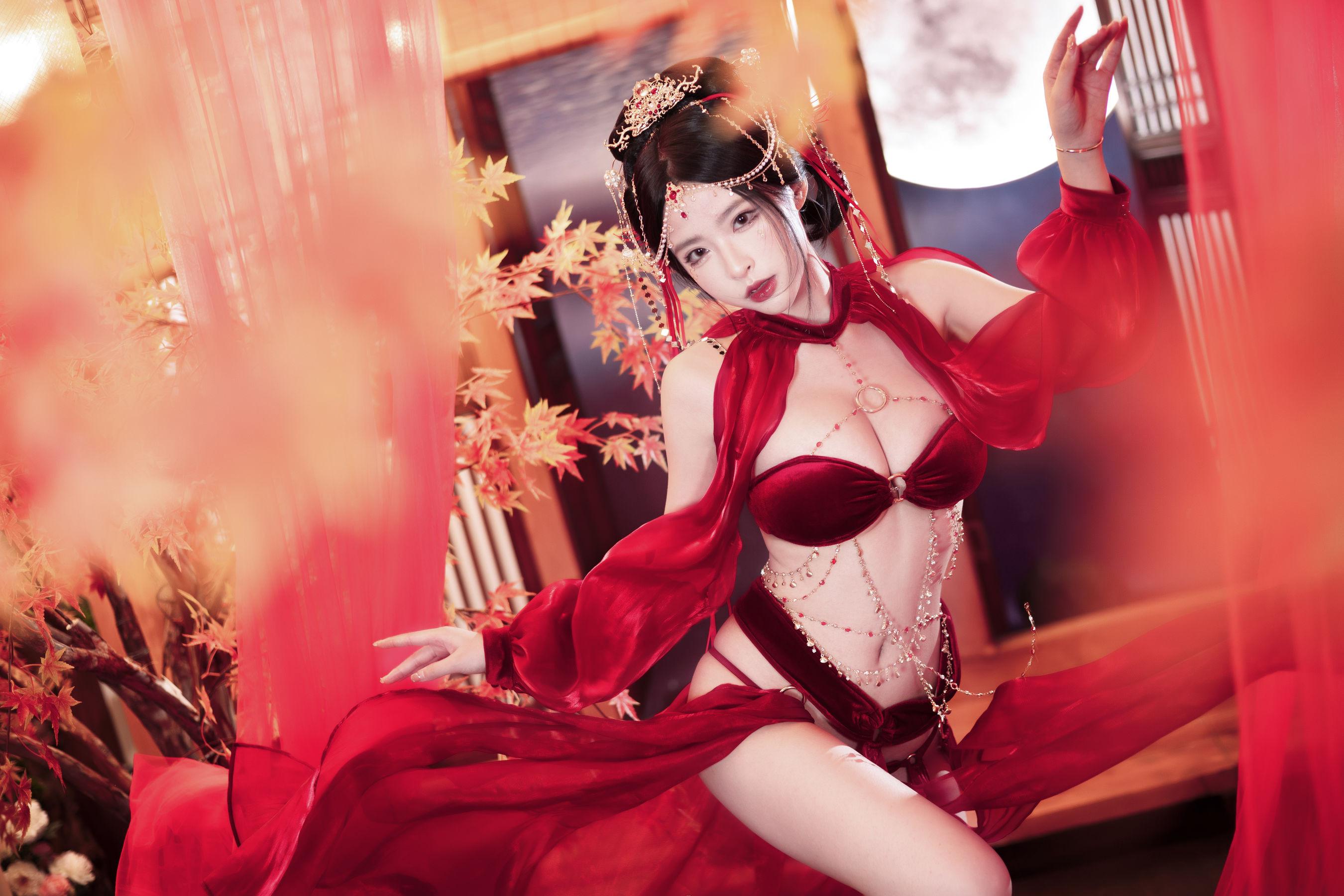 [COSPLAY] 清水由乃 月下舞姬-看套图