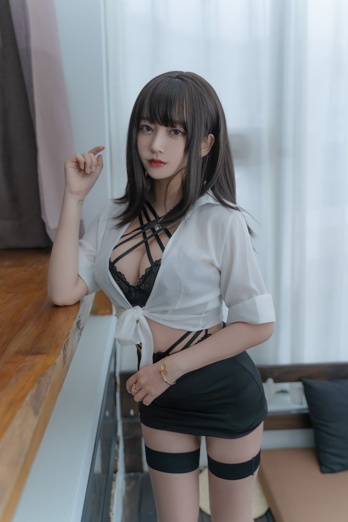 图片[3]-[COSPLAY]过期米线线喵 – 职场新人-看套图