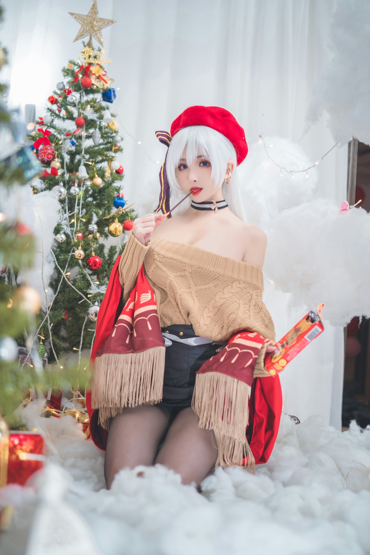 图片[2]Xiuren秀人写真高清美女套图写真下载-看套图[COSPLAY]rioko凉凉子 – 贝尔法斯特 圣诞装Xiuren秀人写真高清美女套图写真下载-看套图看套图