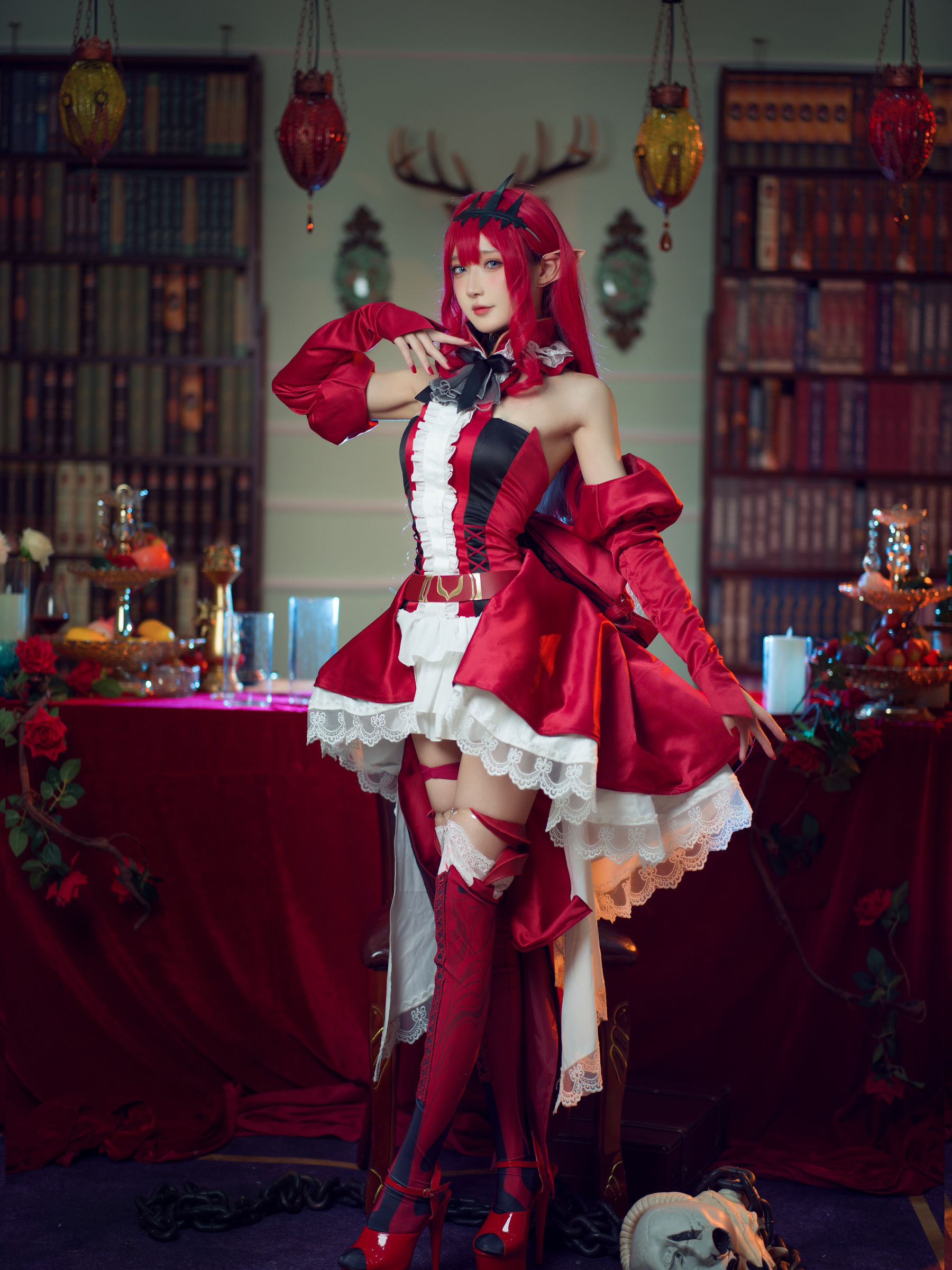 [COSPLAY]阿包也是兔娘 – FATE妖精骑士崔斯坦-看套图