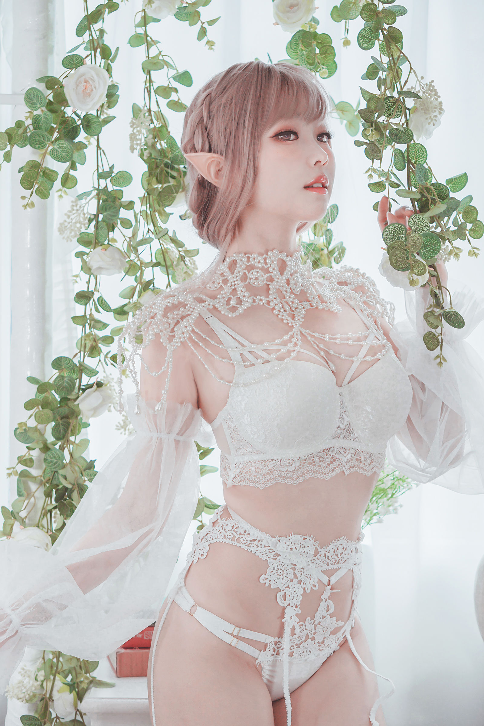 图片[2]-[COSPLAY] Ely_eee(ElyEE子) – Bride & Lingerie-看套图
