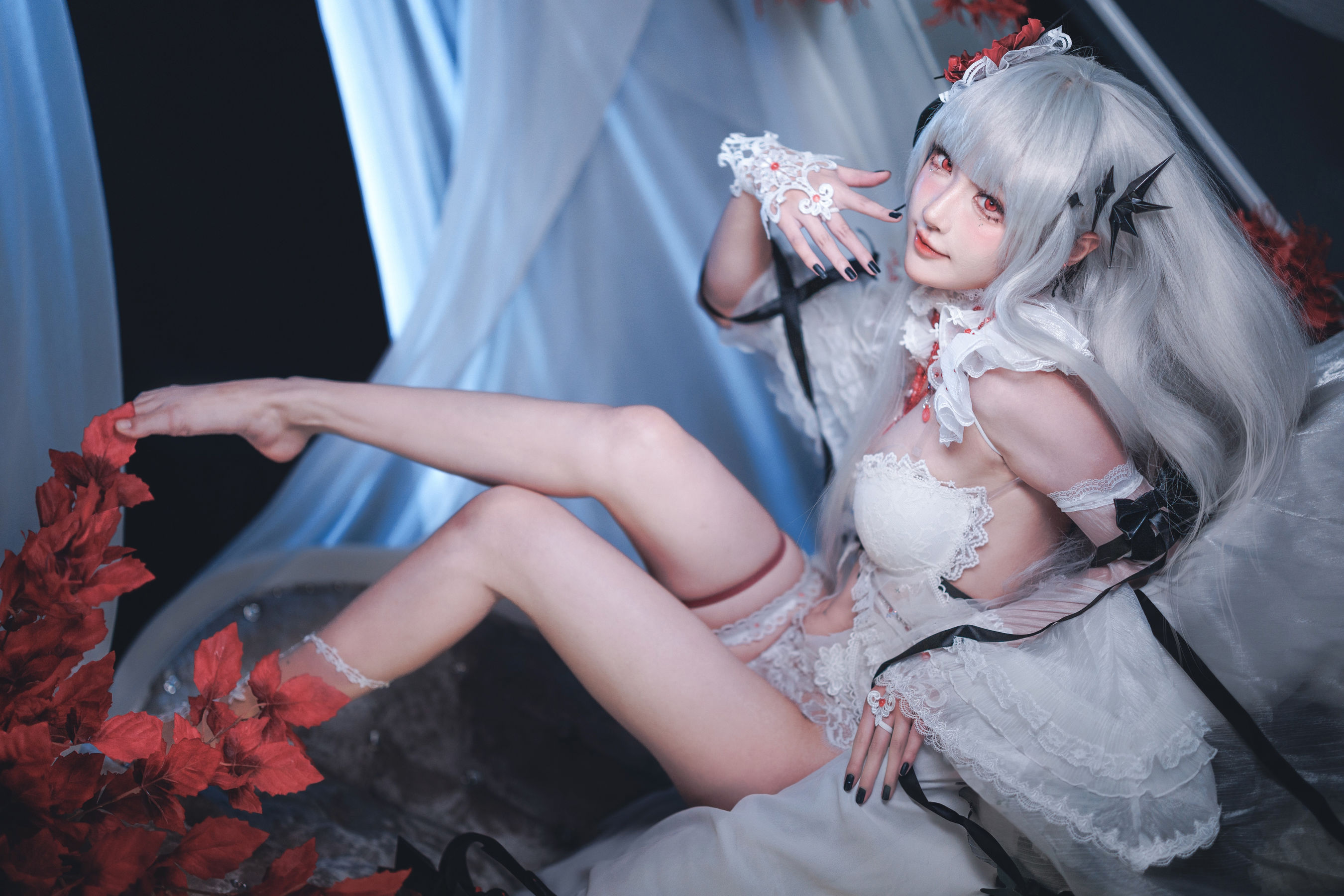 [COSPLAY]阿包也是兔娘 – 无期迷途 可可莉克-看套图