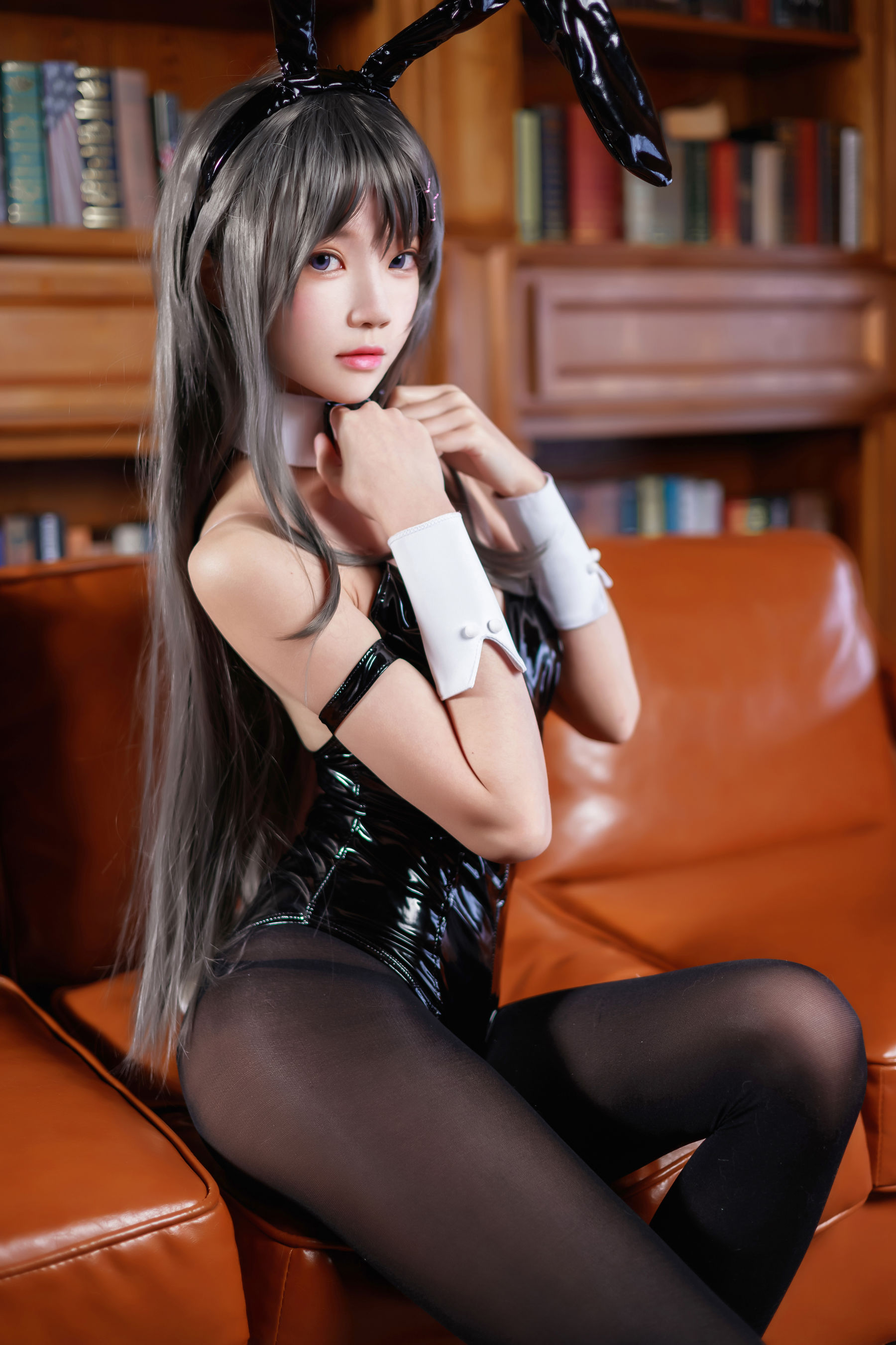 图片[5]-[COSPLAY] 桜桃喵 – 樱岛麻衣兔女郎-看套图