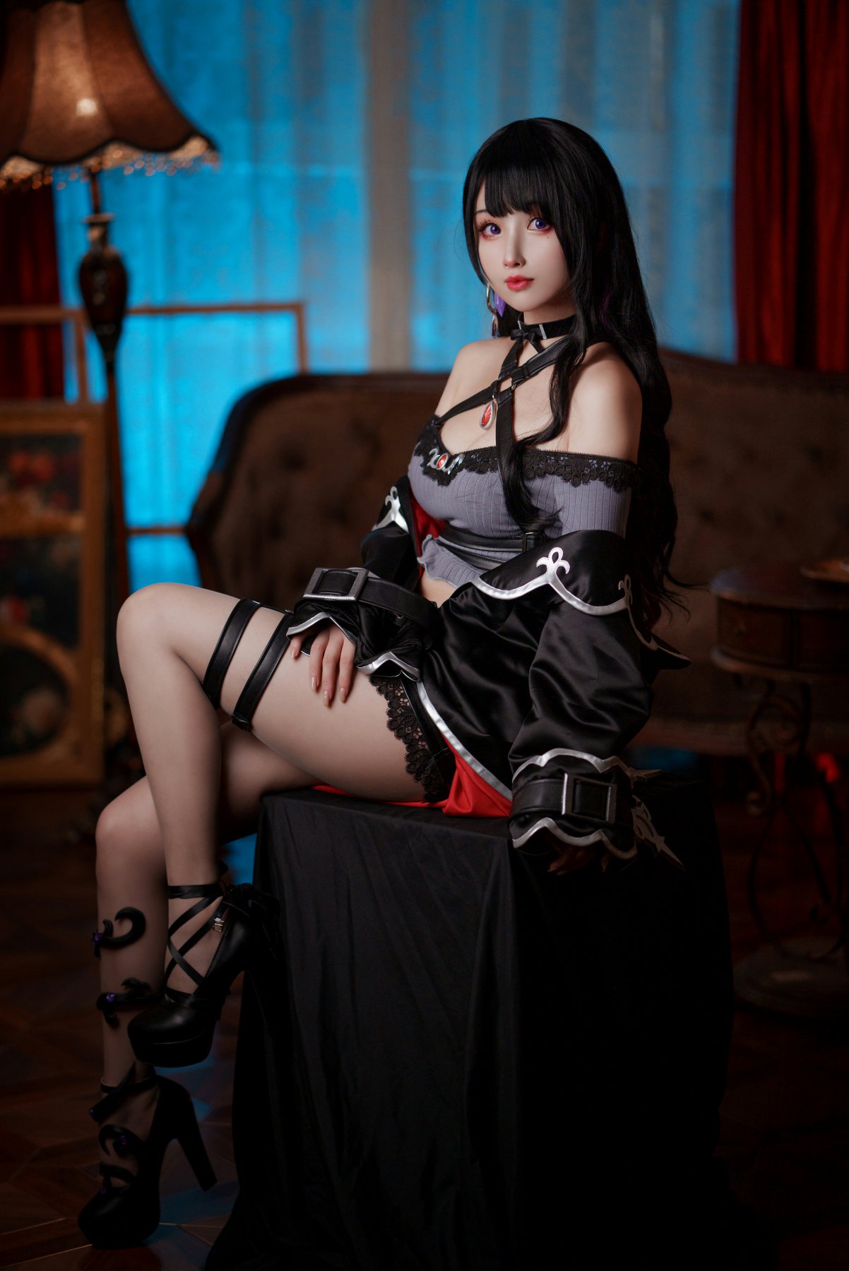 图片[2]Xiuren秀人写真高清美女套图写真下载-看套图[COSPLAY]rioko凉凉子 – 魅魔X恋乃夜舞Xiuren秀人写真高清美女套图写真下载-看套图看套图