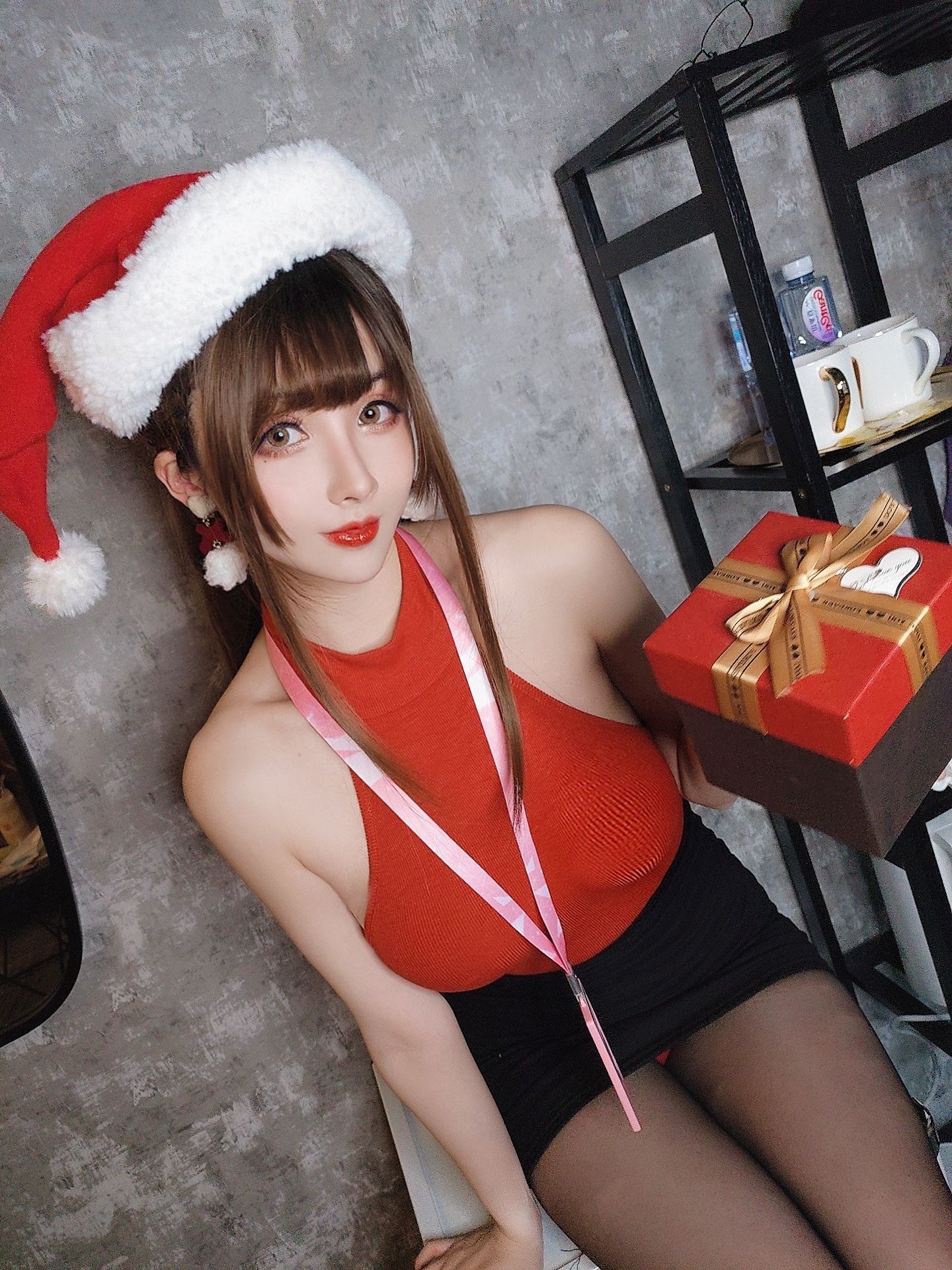 图片[2]-[COSPLAY]rioko凉凉子 – 社畜的快乐圣诞节-看套图