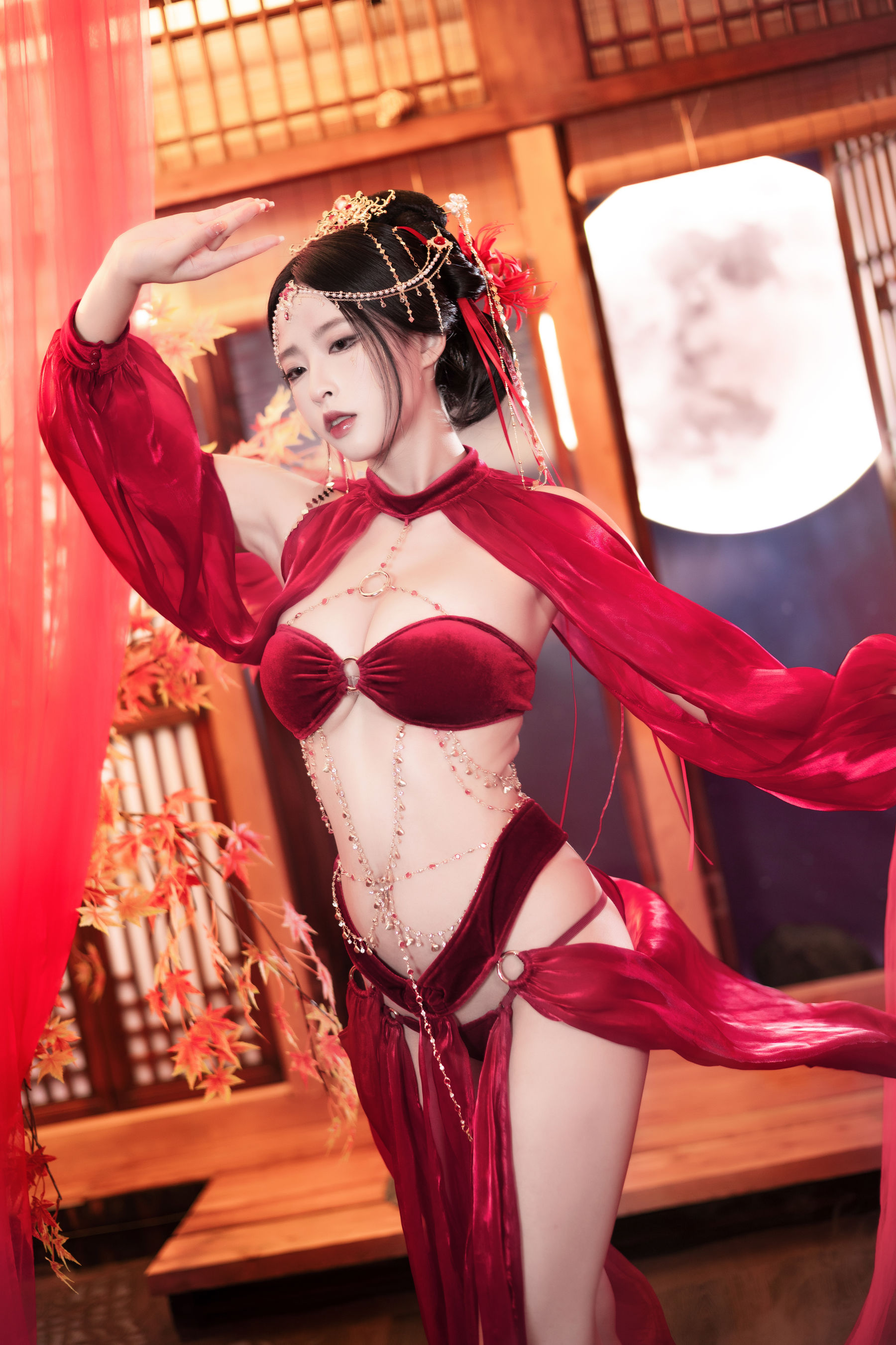 图片[2]-[COSPLAY] 清水由乃 月下舞姬-看套图