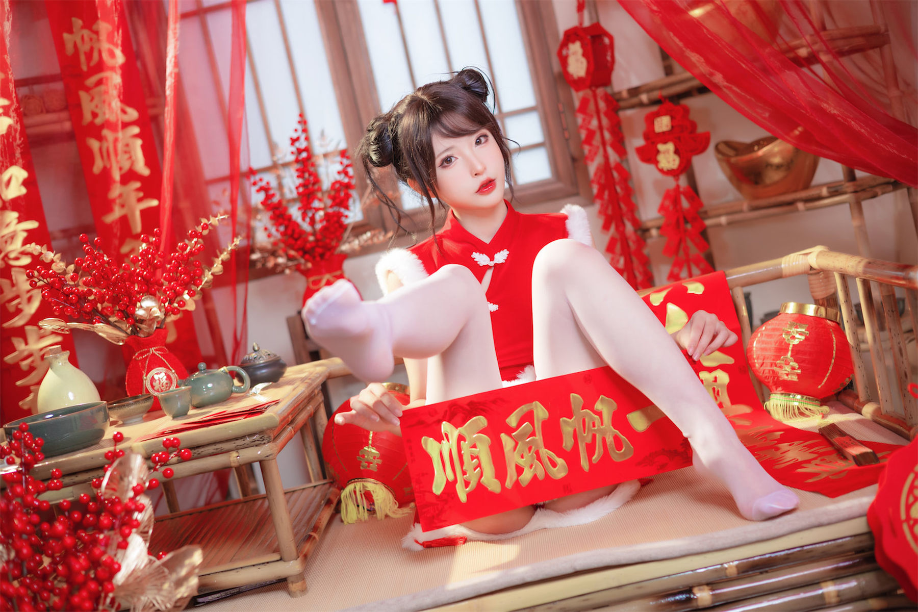 图片[3]-[COSPLAY] 清水由乃 祝您新年快乐-看套图