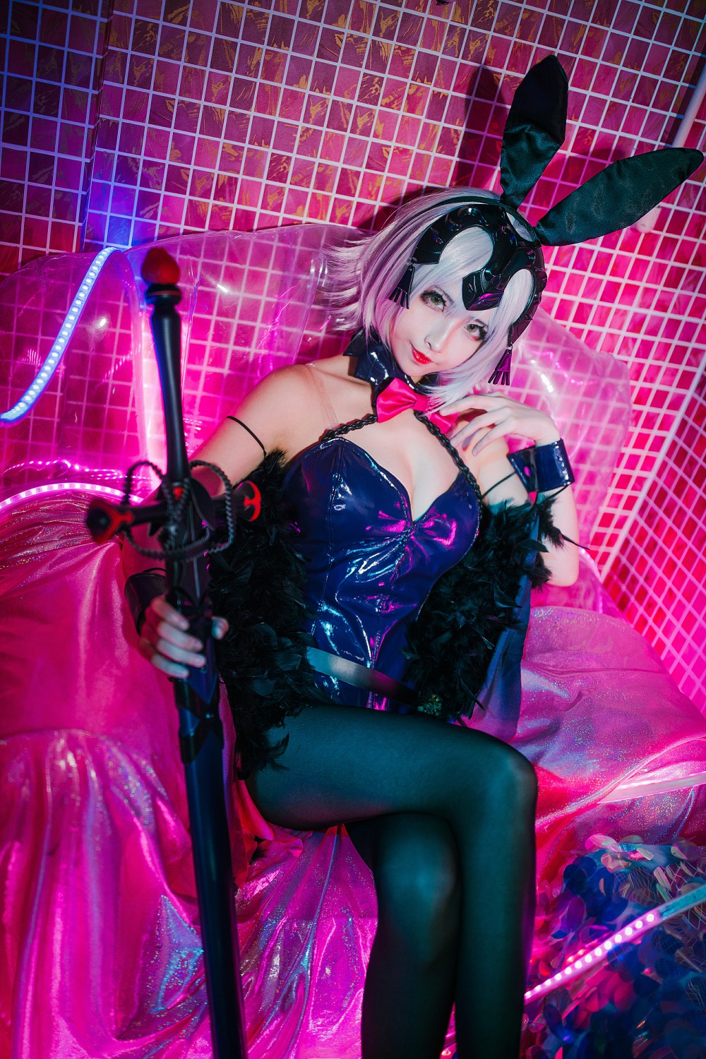 图片[4]-[COSPLAY]rioko凉凉子 – 兔女郎-看套图