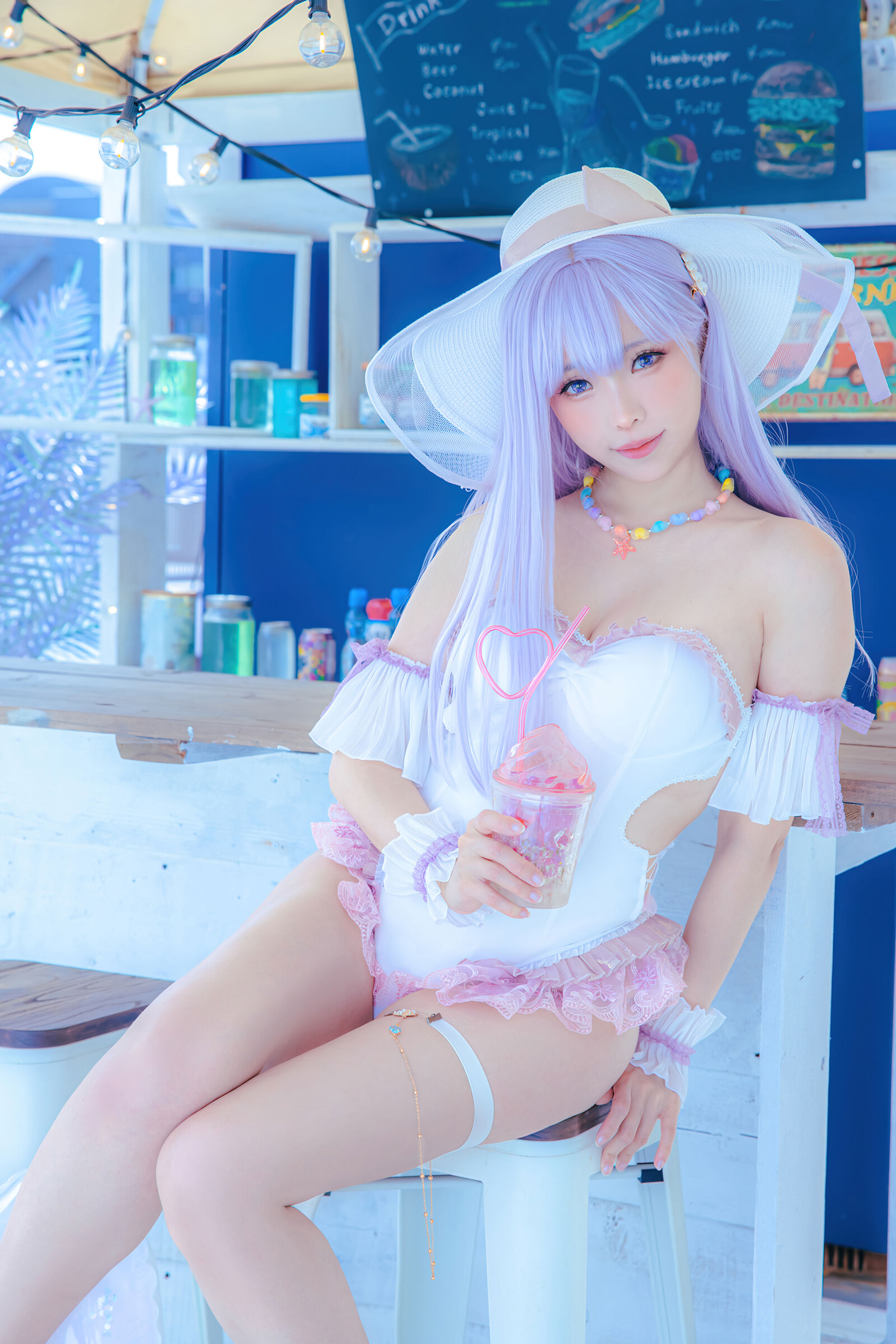 图片[4]-[COSPLAY] Ely_eee(ElyEE子) – Plymouth Swimsuit-看套图