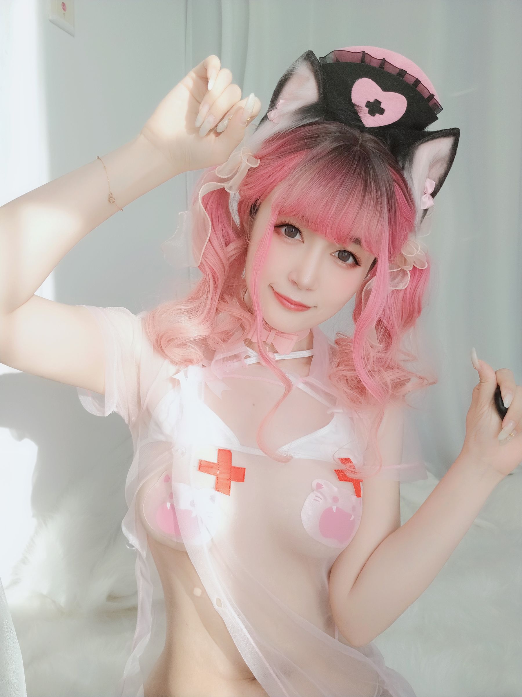 图片[3]-[COSPLAY] Coser小姐姐白银 – 猫咪护士-看套图
