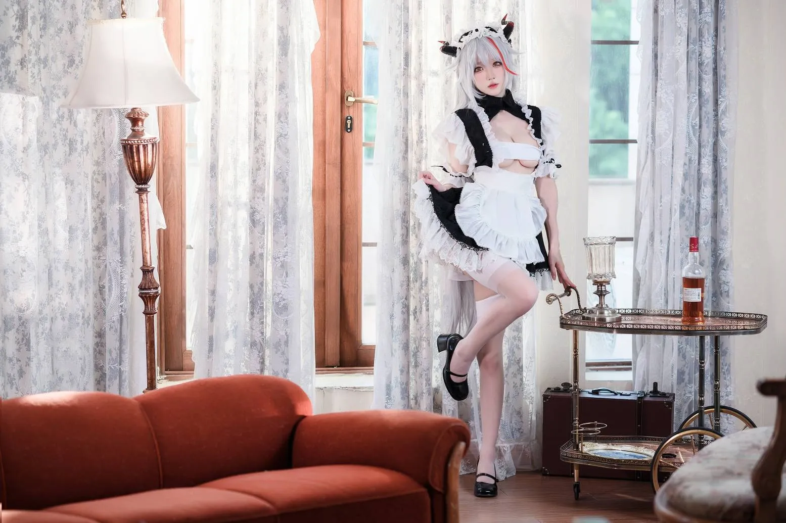 图片[4]-[COSPLAY]阿包也是兔娘 – 埃吉尔女仆-看套图