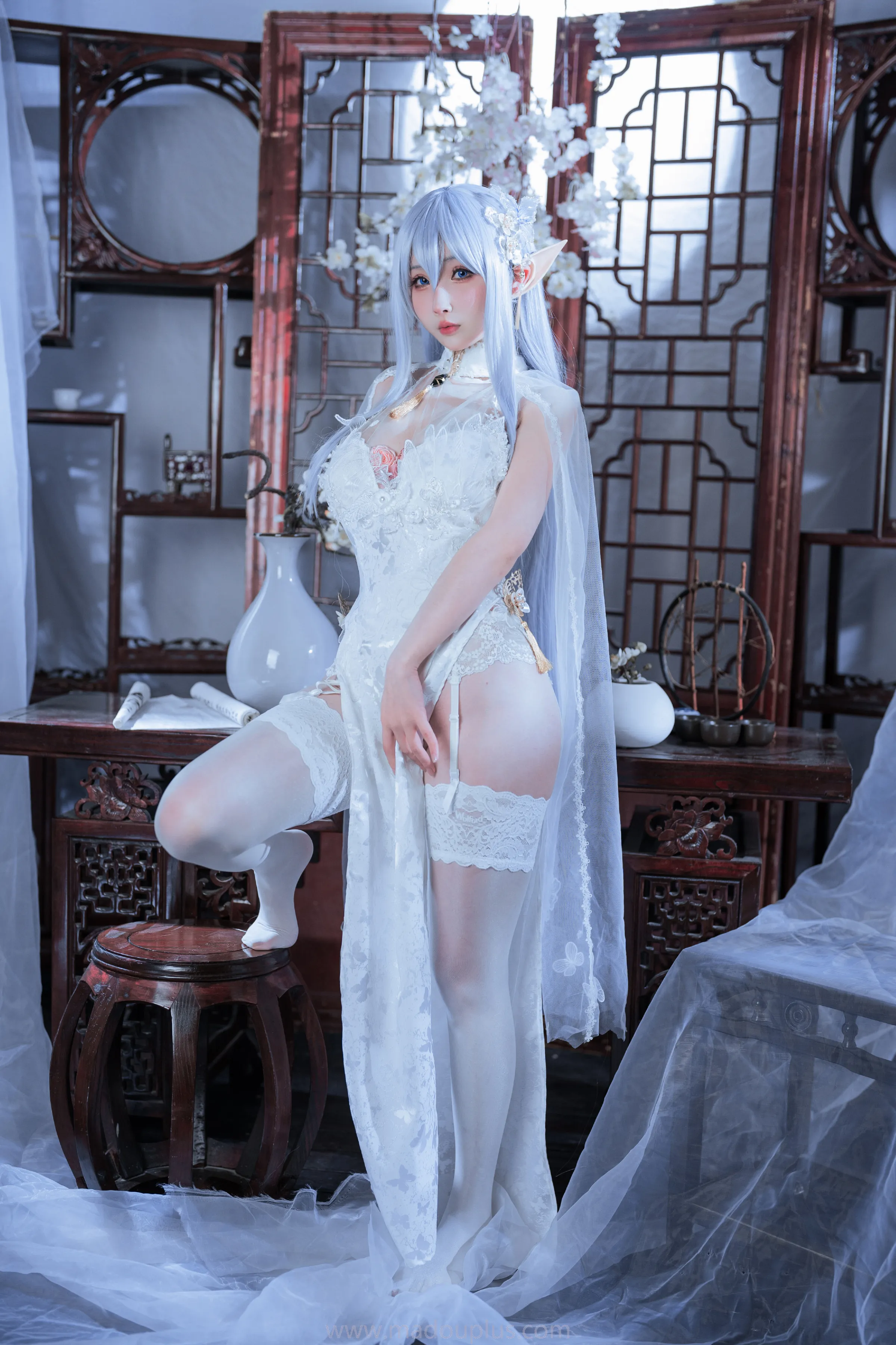 图片[3]-[COSPLAY]rioko凉凉子 – 布洛妮娅OL 大鸭鸭-看套图