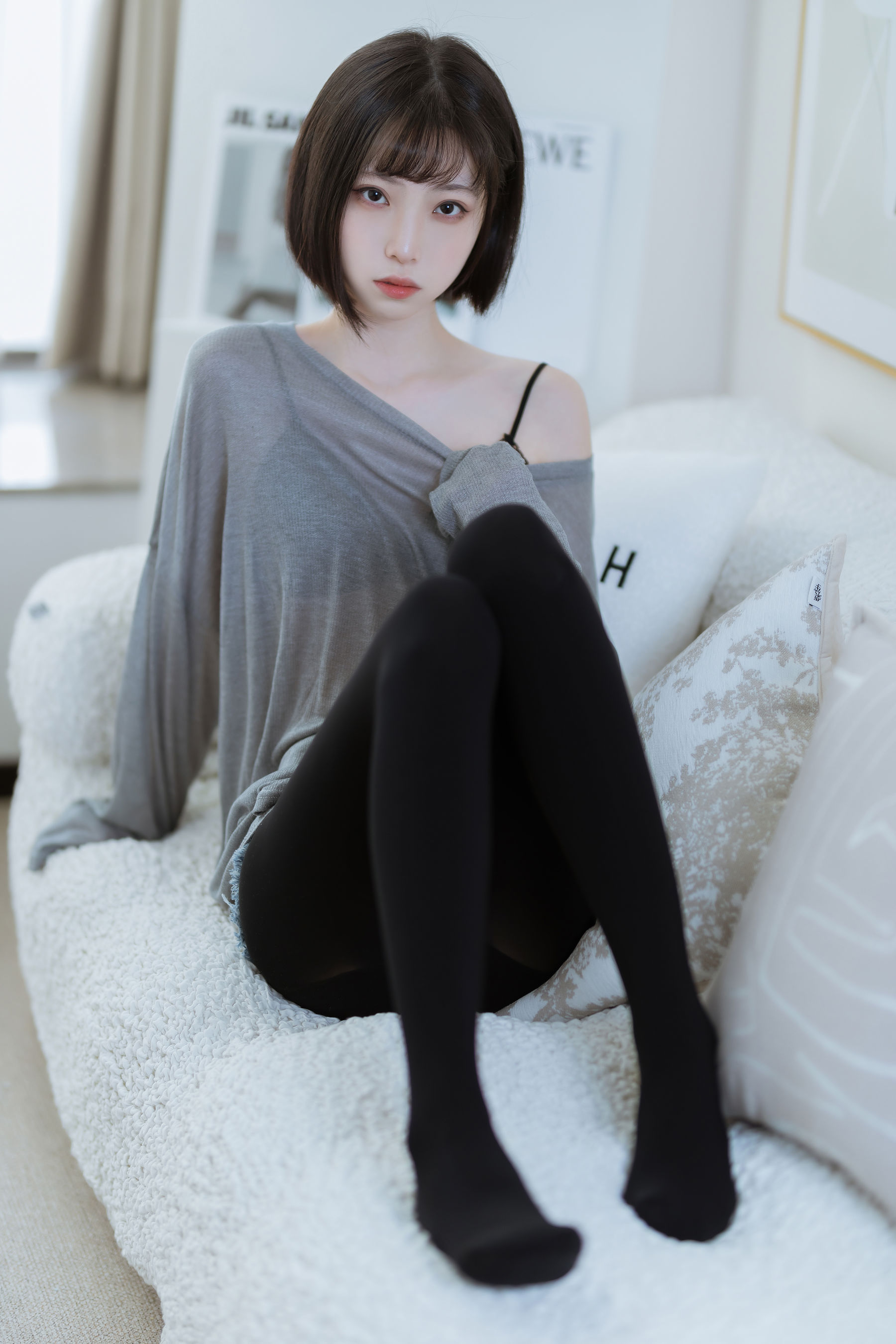 图片[5]-[COSPLAY]许岚 – 半透毛衣-看套图