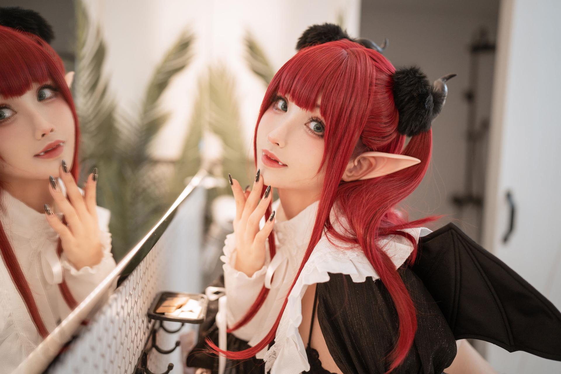 图片[2]-[COSPLAY]rioko凉凉子 – 喜多川海梦-梦魔利兹-看套图