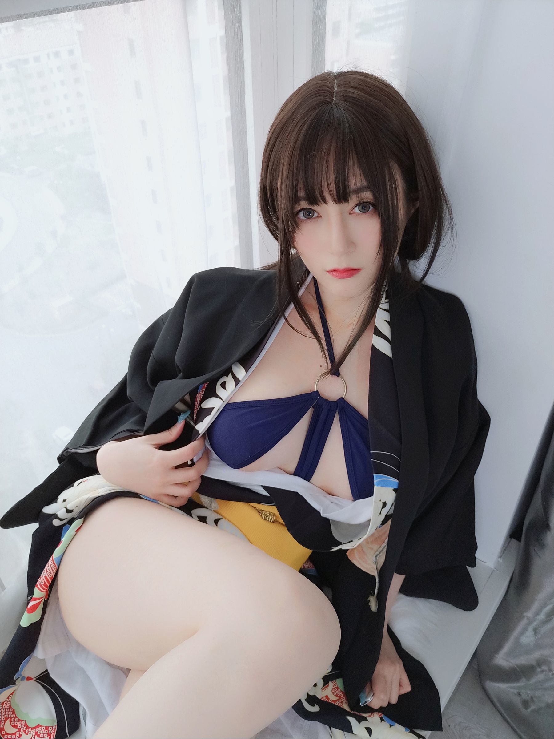图片[4]-[COSPLAY] Coser小姐姐白银 – 和服下的秘密-看套图