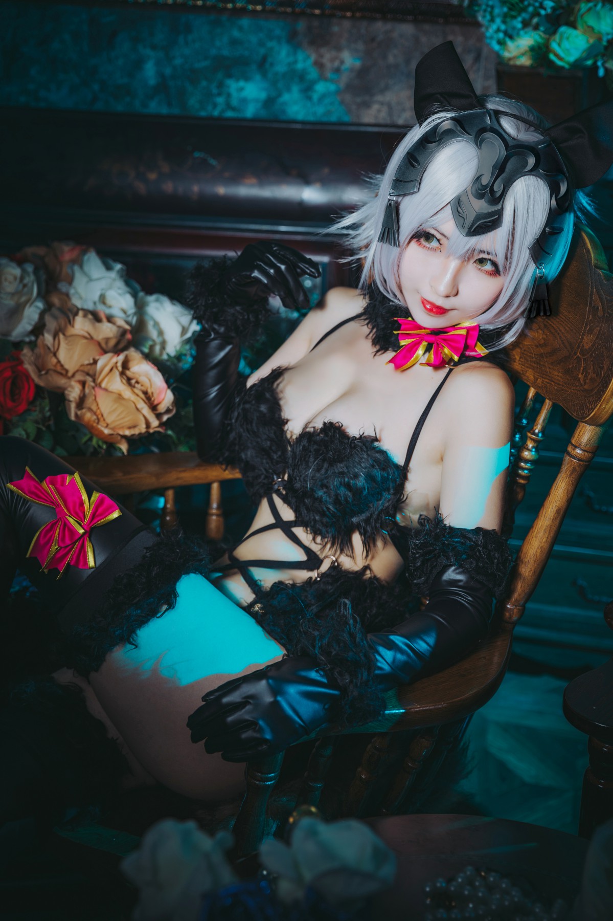 [COSPLAY]rioko凉凉子 – 黑色贞德-看套图