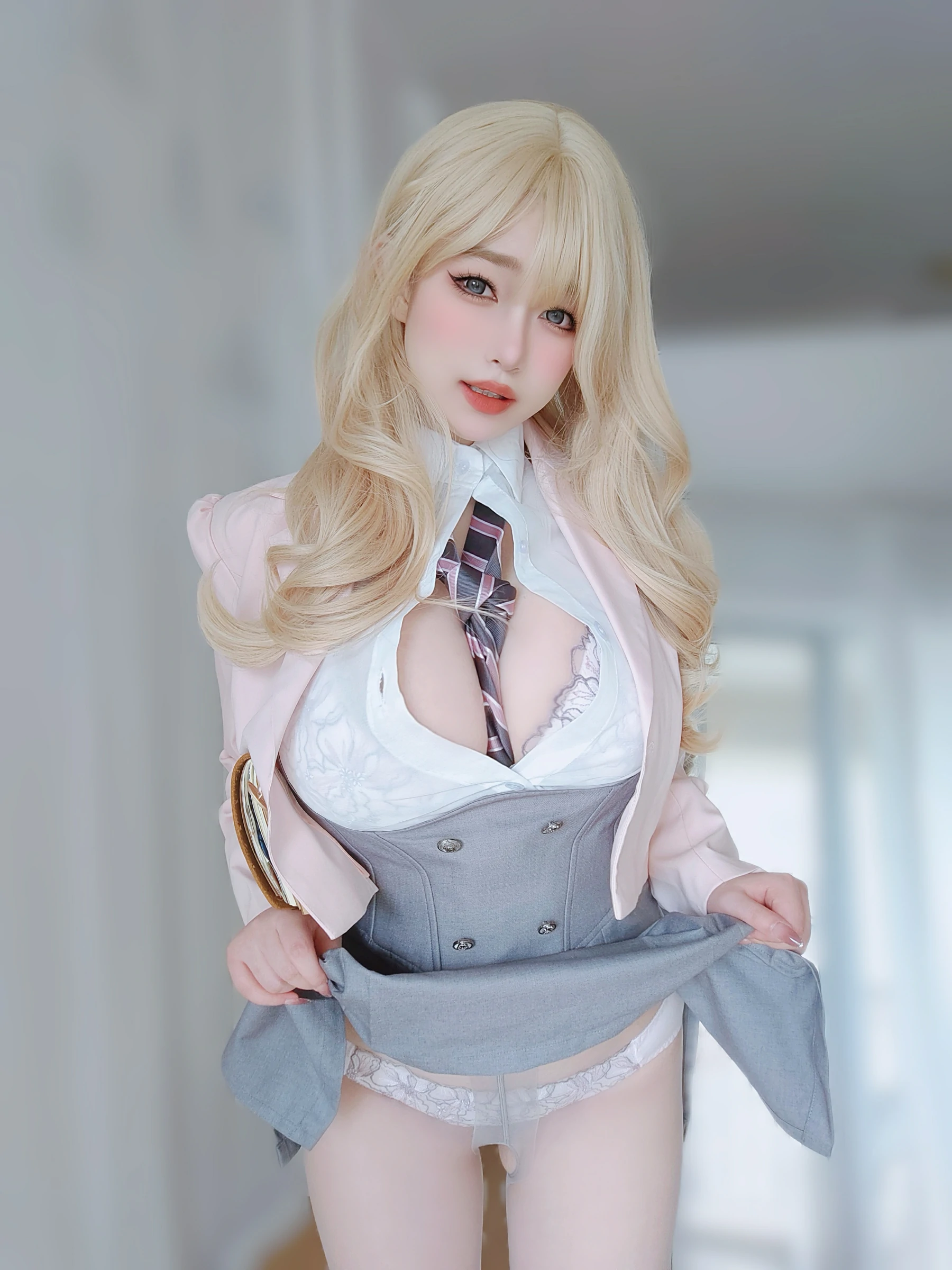 图片[4]-[COSPLAY]女主K – 催眠傲娇的前辈-看套图