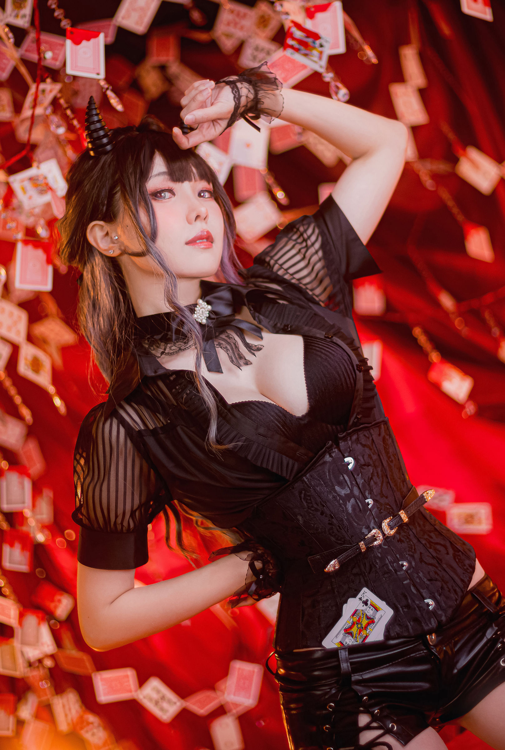 图片[4]-[COSPLAY] Ely_eee(ElyEE子) – Devil Croupier 小惡魔荷官-看套图