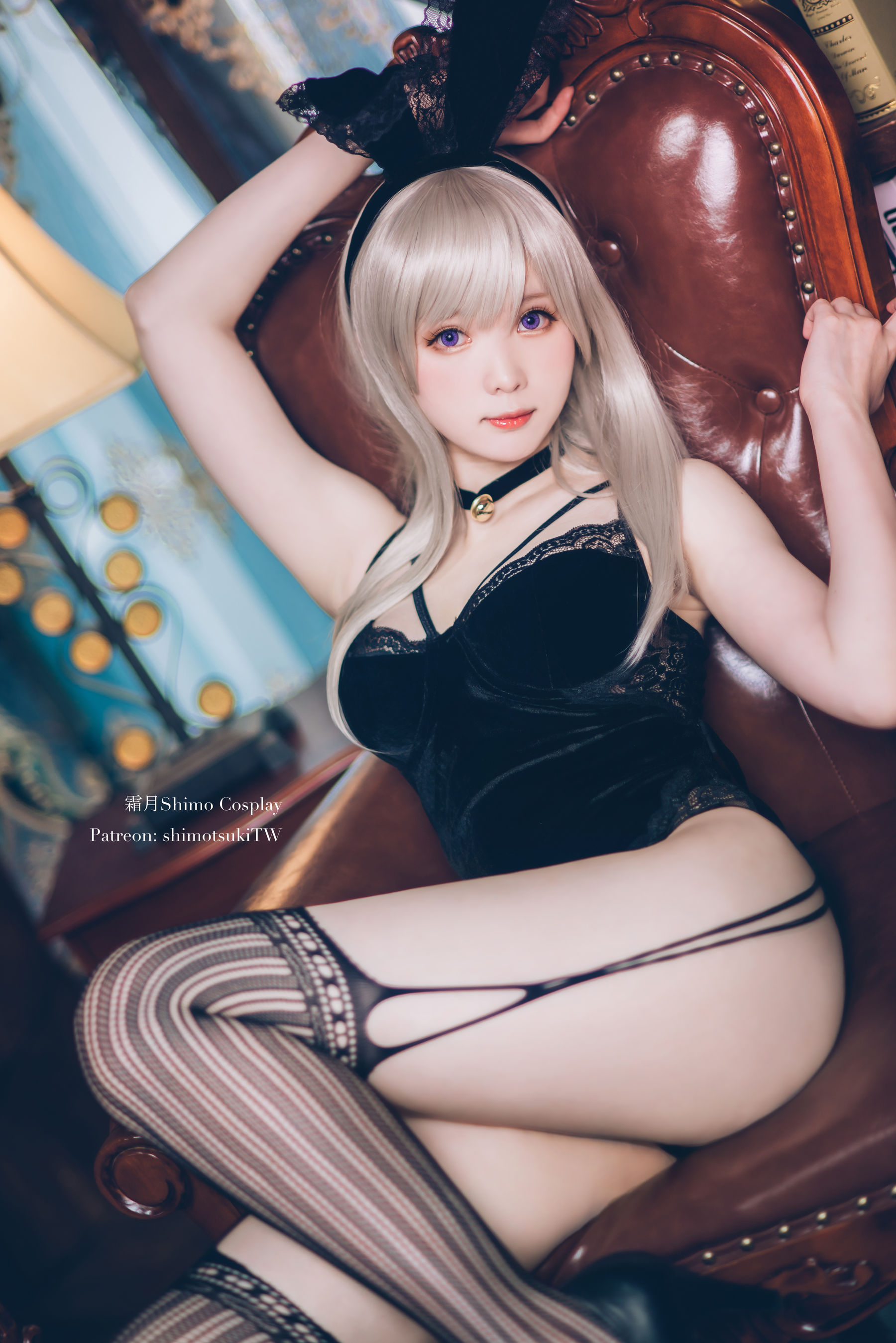 图片[4]-[COSPLAY] 霜月shimo – 黑兔-看套图