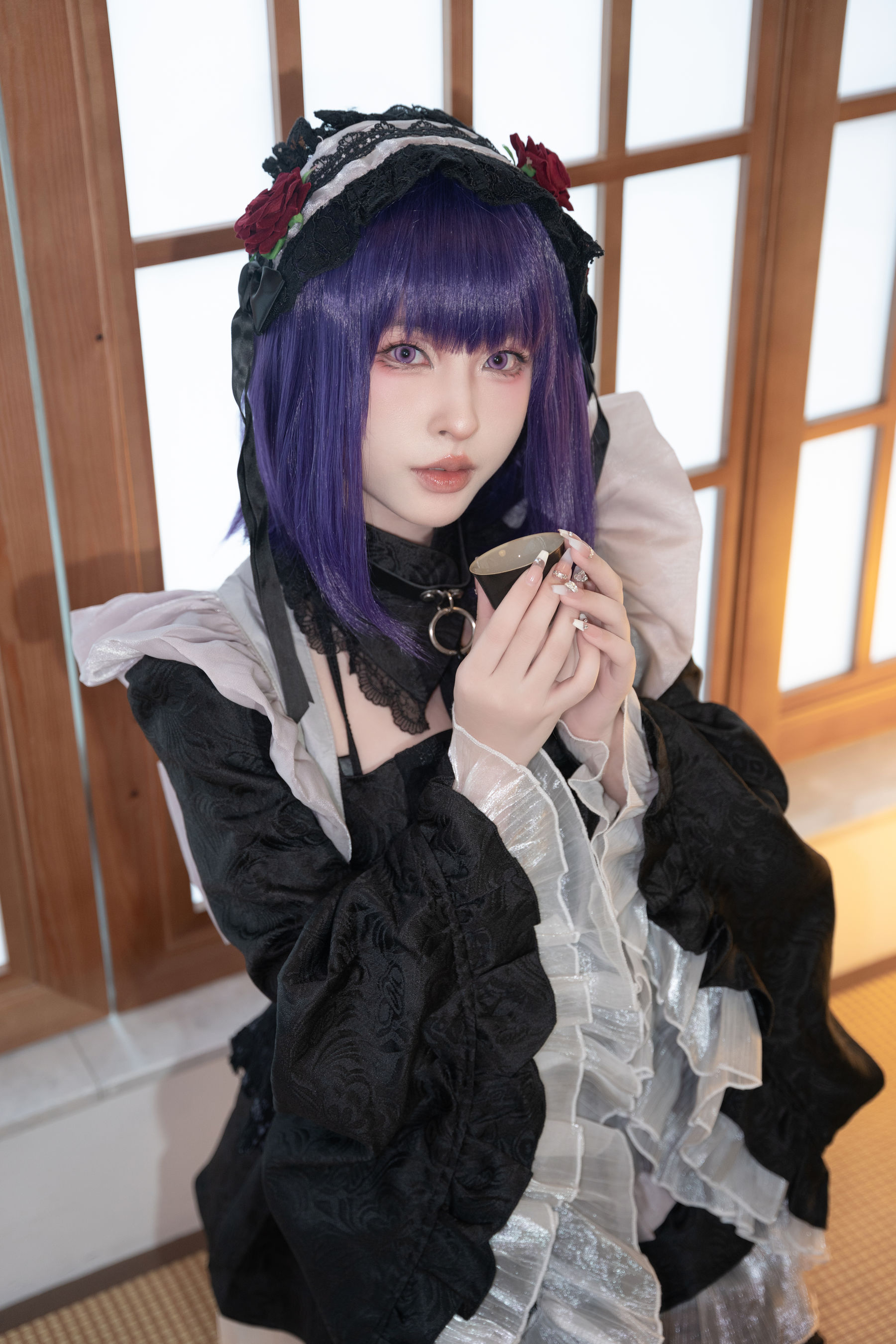 图片[5]-[COSPLAY] 清水由乃 黑江雫-看套图