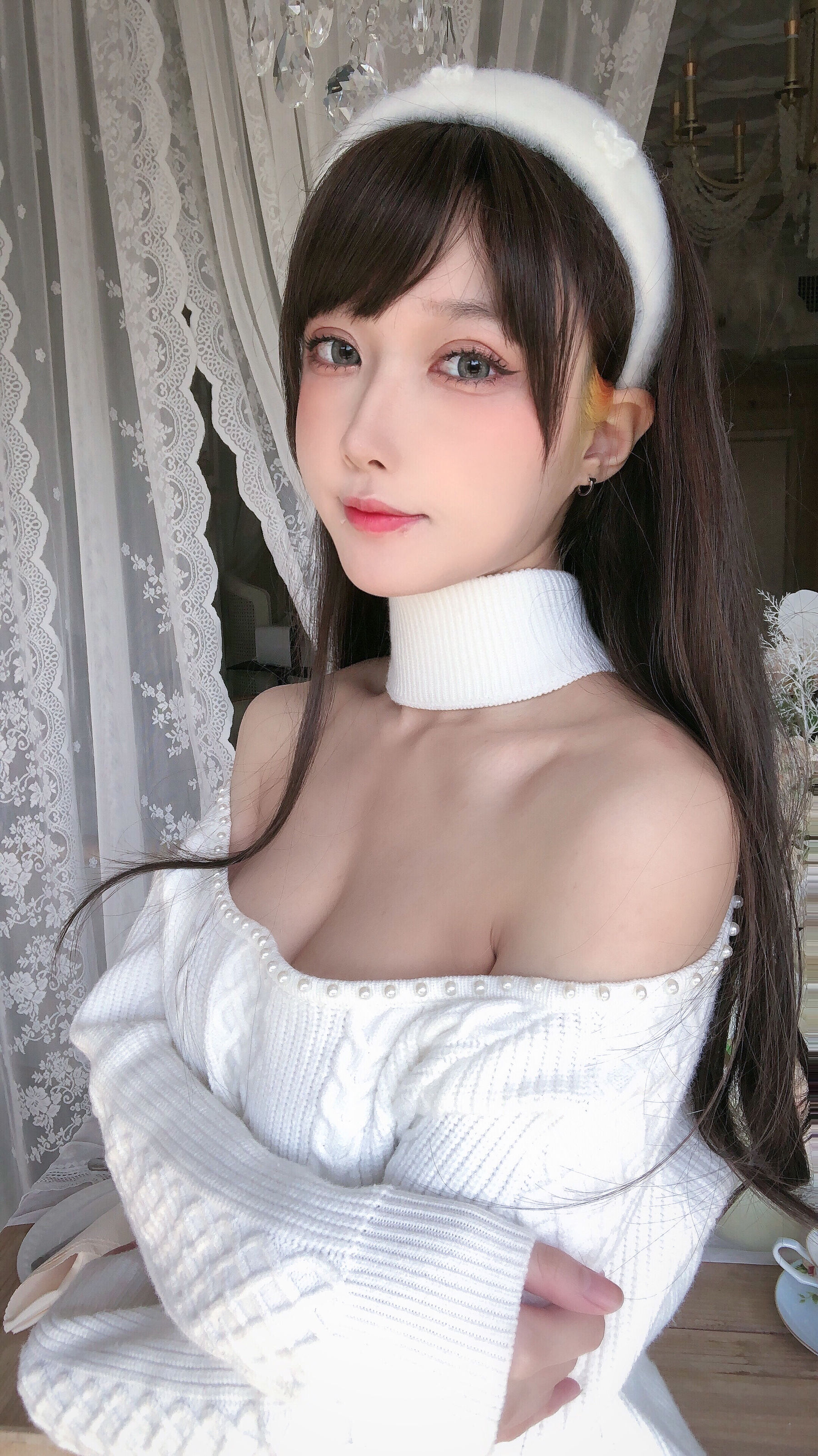 [COSPLAY]阿包也是兔娘 – 纯欲女友-看套图