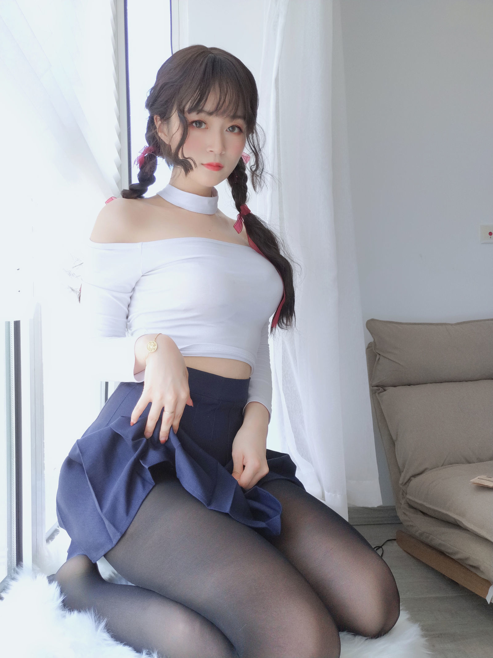 图片[4]-[COSPLAY] Coser小姐姐白银 – 邻家大姐姐的黑丝2-看套图