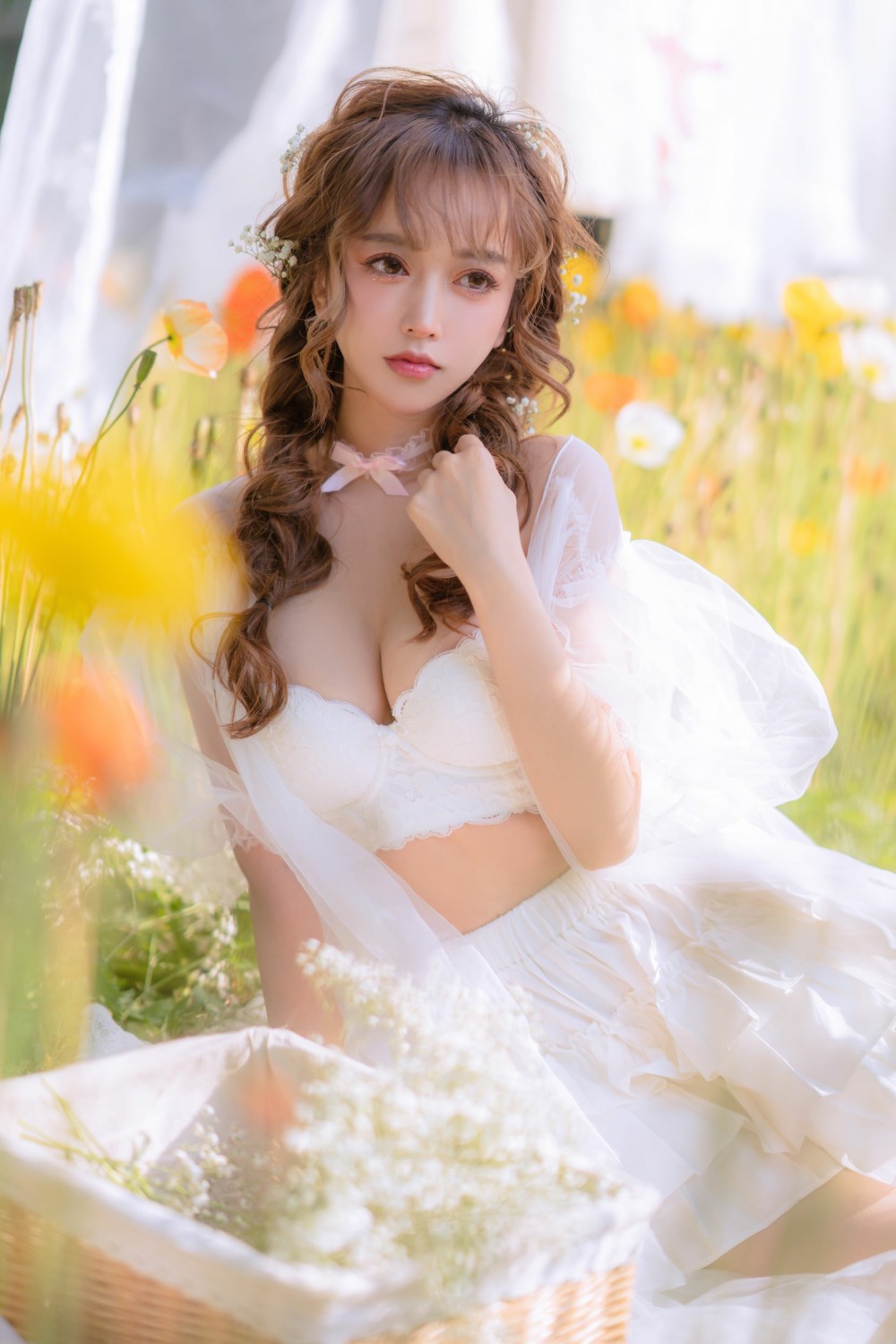 图片[4]-[COSPLAY]过期米线线喵 – 夏日限定 晒衣服-看套图