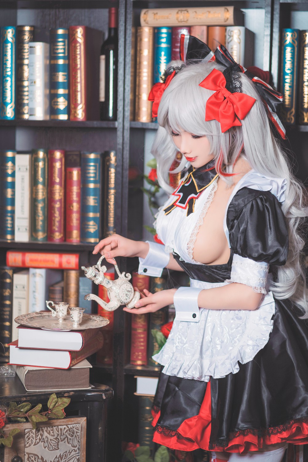 图片[4]-[COSPLAY]rioko凉凉子 – 欧根亲王女仆-看套图
