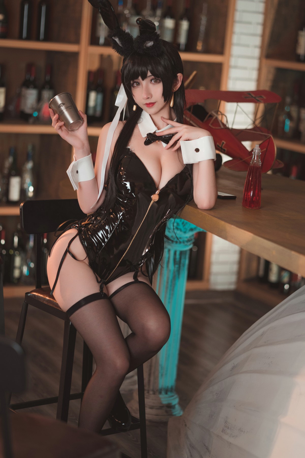 图片[5]-[COSPLAY]rioko凉凉子 – 爱宕兔女郎-看套图